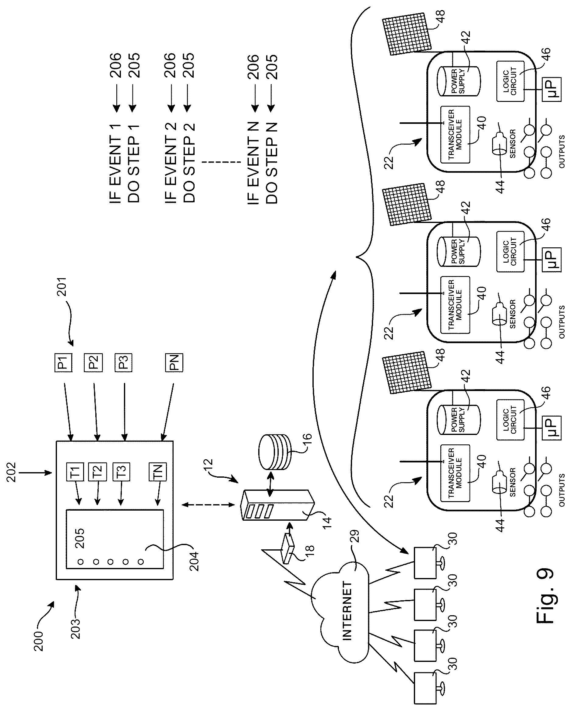Patent US12504450 Figure 7 – Power monitoring and signal unit