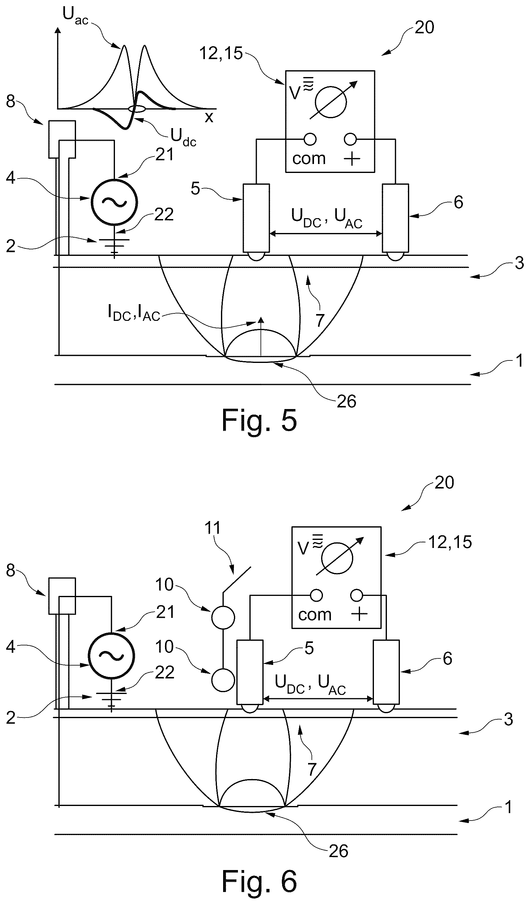 Patent US12504453 Figure 3 – Method and system for assessing a metallic structure arranged within an electrolyte