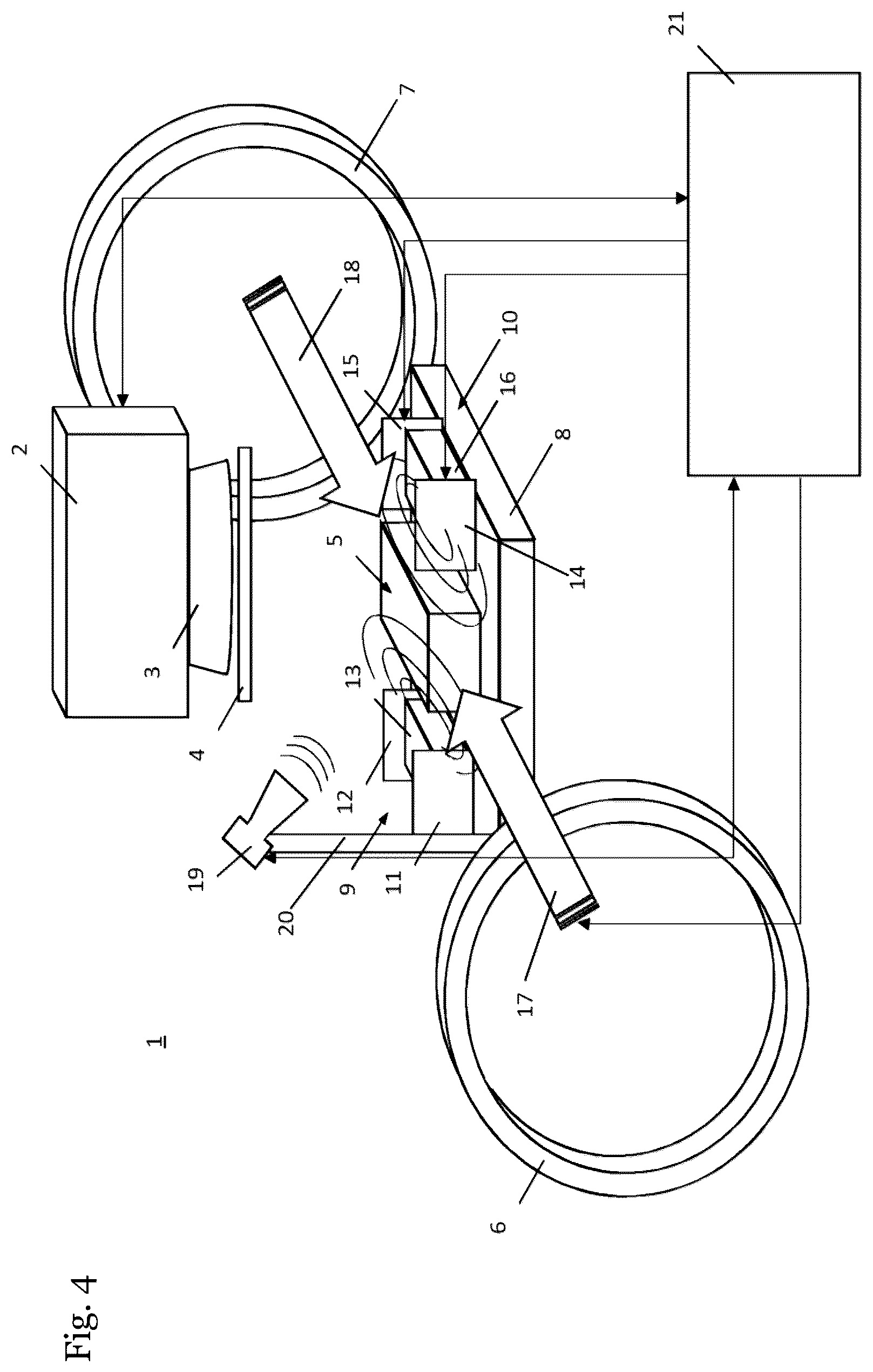 Patent US12504456 Figure 4 – Quantum sensor system for sensing electromagnetic radiation