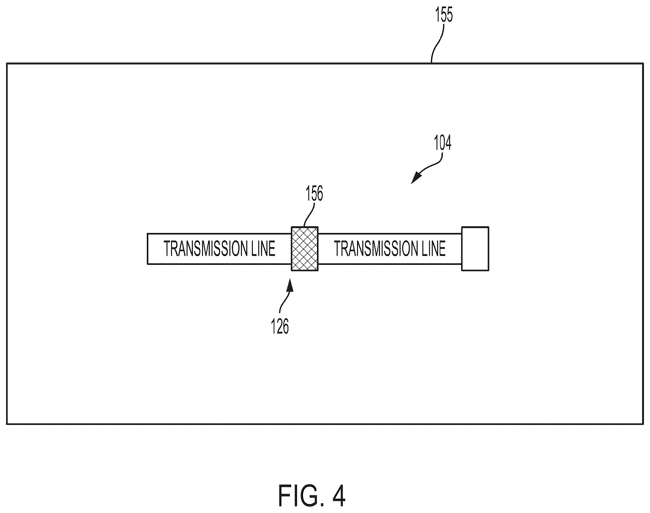 Patent US12504459 Figure 4 – Injecting vibrations to detect a fault in a transmission line