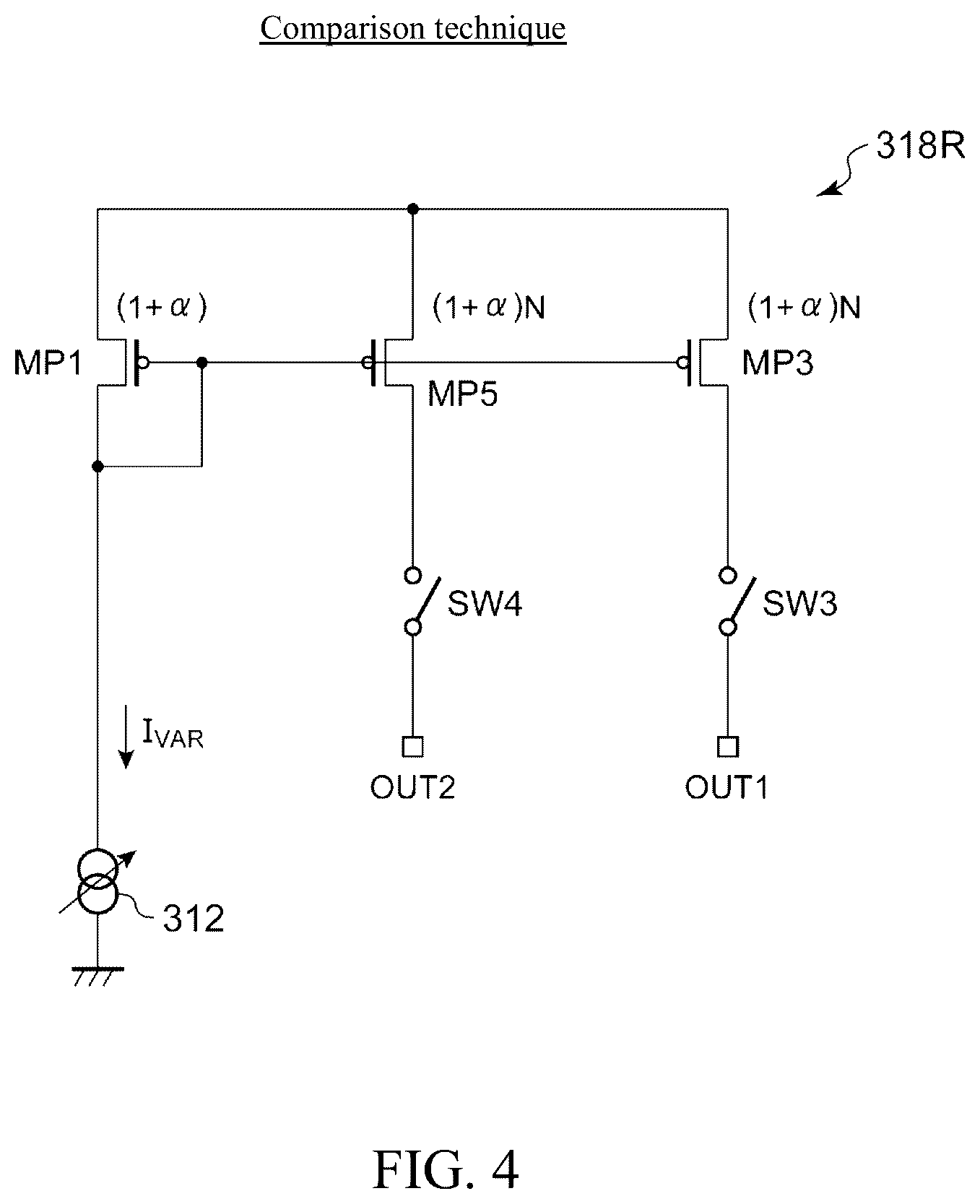 Patent US12504462 Figure 4 – Audio amplifier circuit and audio output device using the same