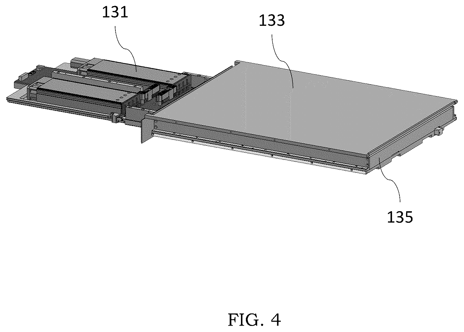 Patent US12504464 Figure 4 – Burn-in station for performing burn-in testing of electronic devices