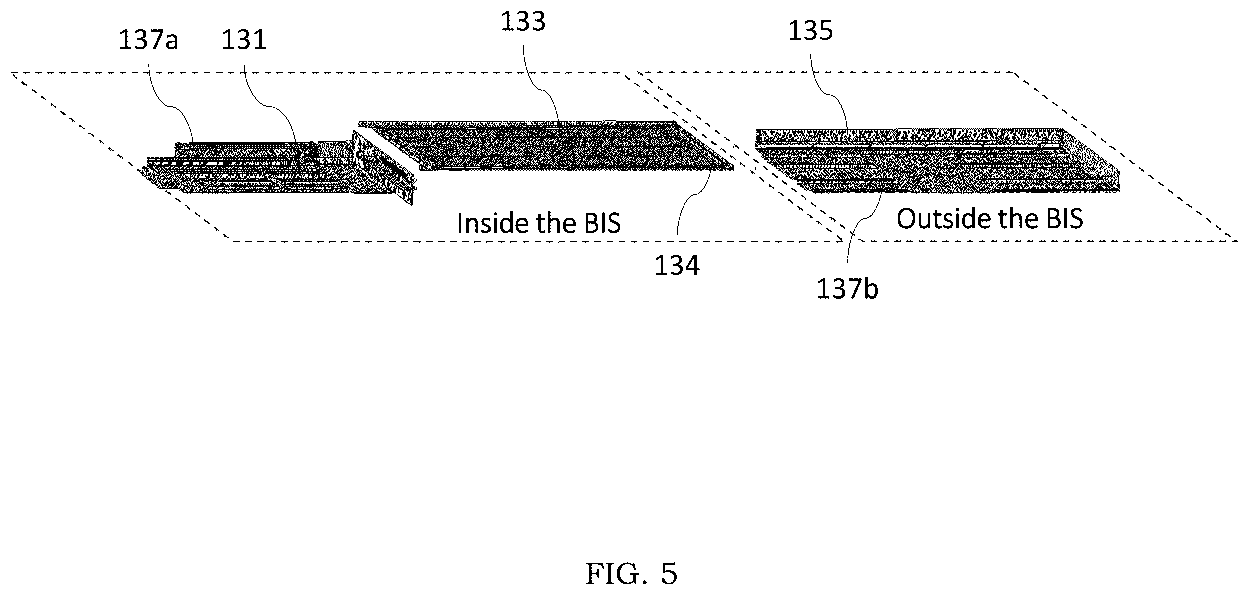 Patent US12504464 Figure 5 – Burn-in station for performing burn-in testing of electronic devices