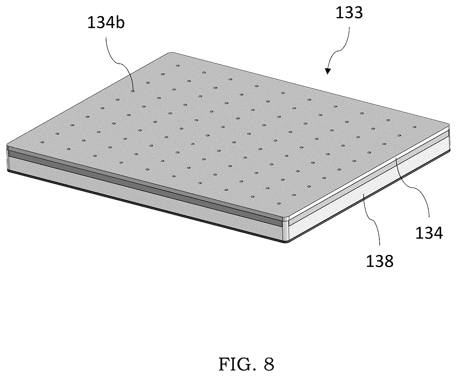 Patent US12504464 Figure 8 – Burn-in station for performing burn-in testing of electronic devices
