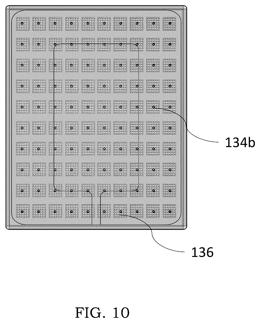 Patent US12504464 Figure 10 – Burn-in station for performing burn-in testing of electronic devices