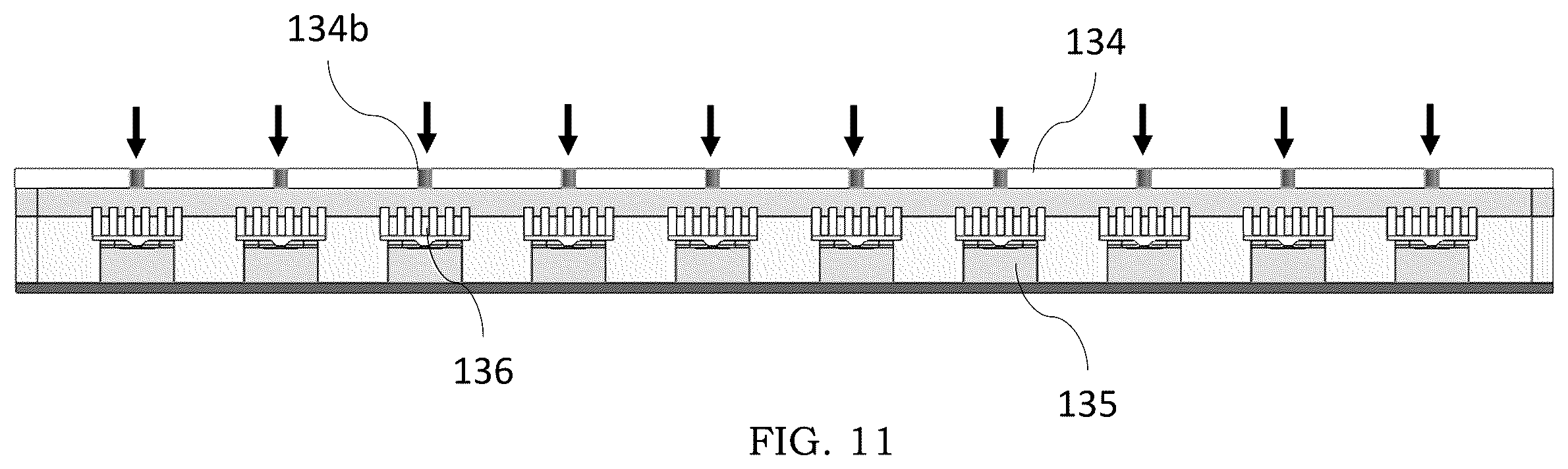 Patent US12504464 Figure 11 – Burn-in station for performing burn-in testing of electronic devices