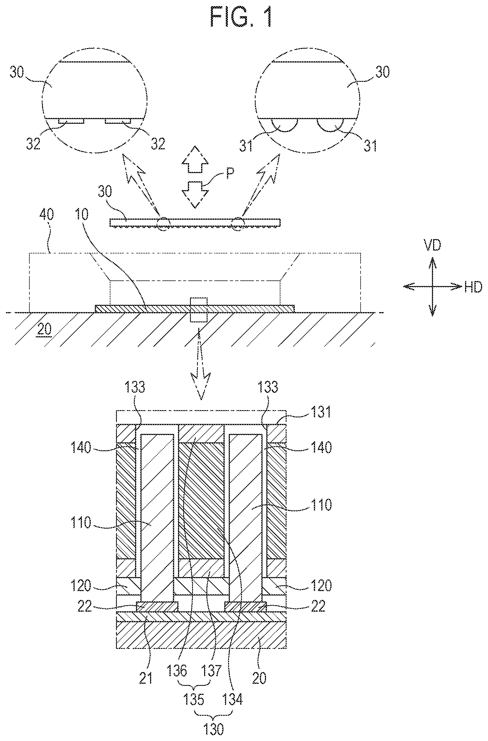 Patent US12504468 — Test connector — Figure 1