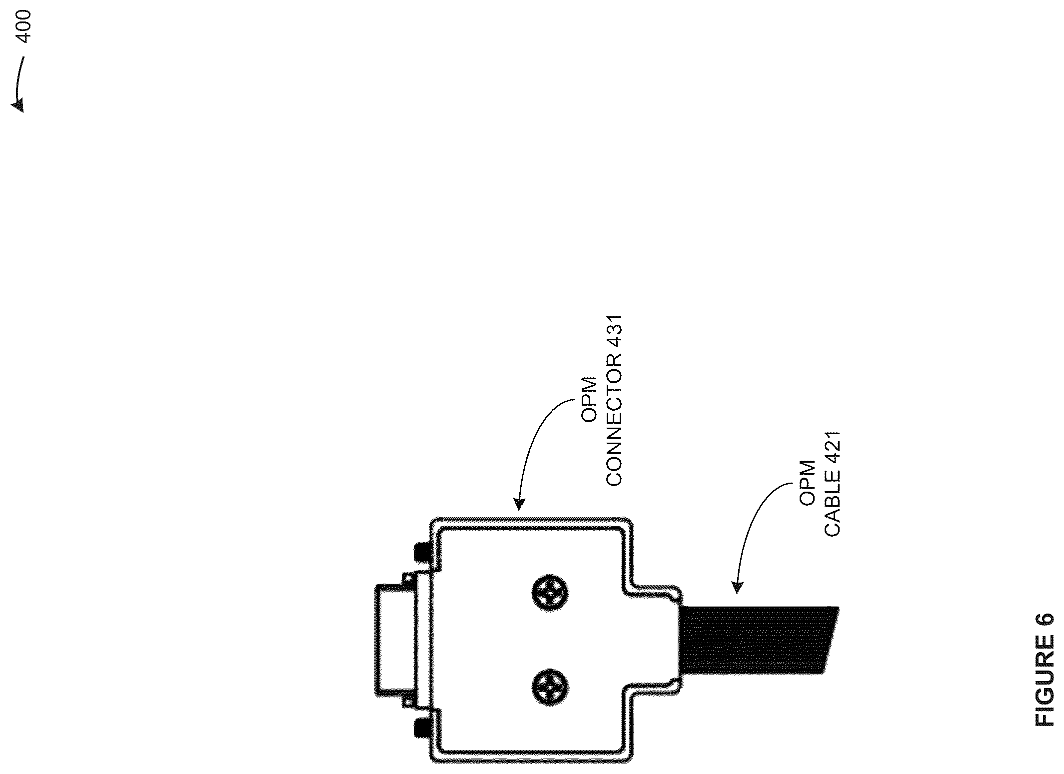 Patent US12504486 Figure 6 – Optically-pumped magnetometer (OPM) with an OPM connector that mitigates electrostatic discharge (ESD) and stores OPM operational data