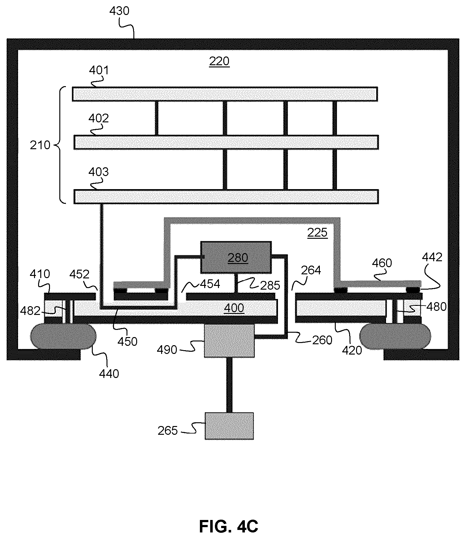 Patent US12504489 Figure 8 – Electromagnetically shielded electronic assembly for noise reduction during magnetic resonance imaging