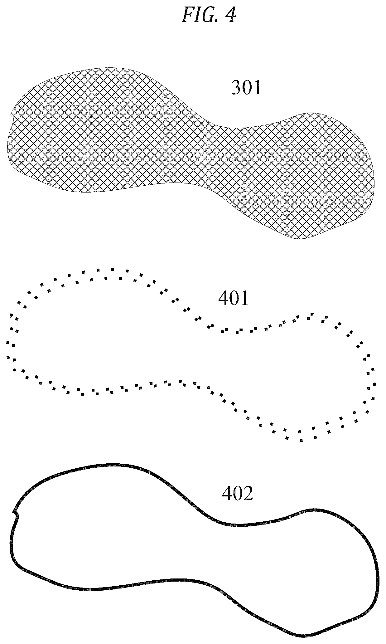 Patent US12504499 Figure 4 – Encompassing ellipse for dual location solutions