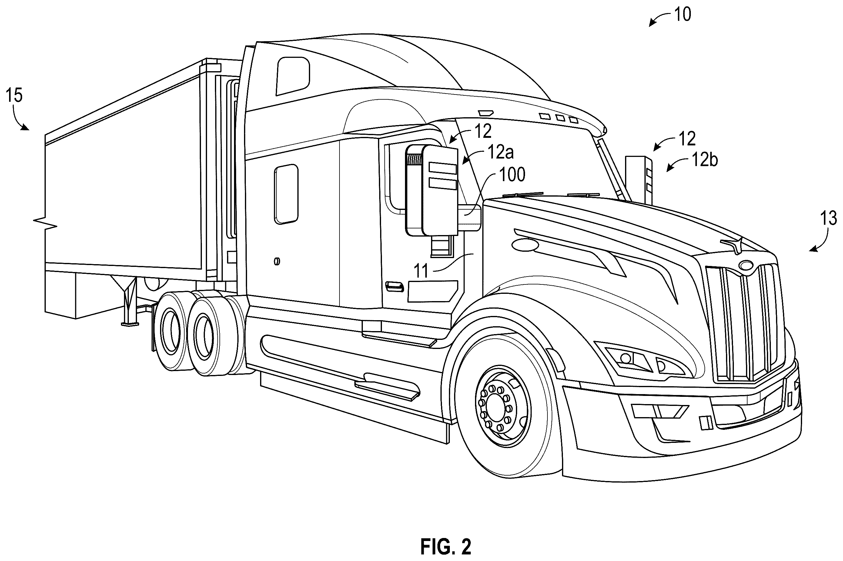 Patent US12504502 Figure 2 – Vented sensor pod systems and method of regulating a temperature of a sensor pod on an autonomous vehicle
