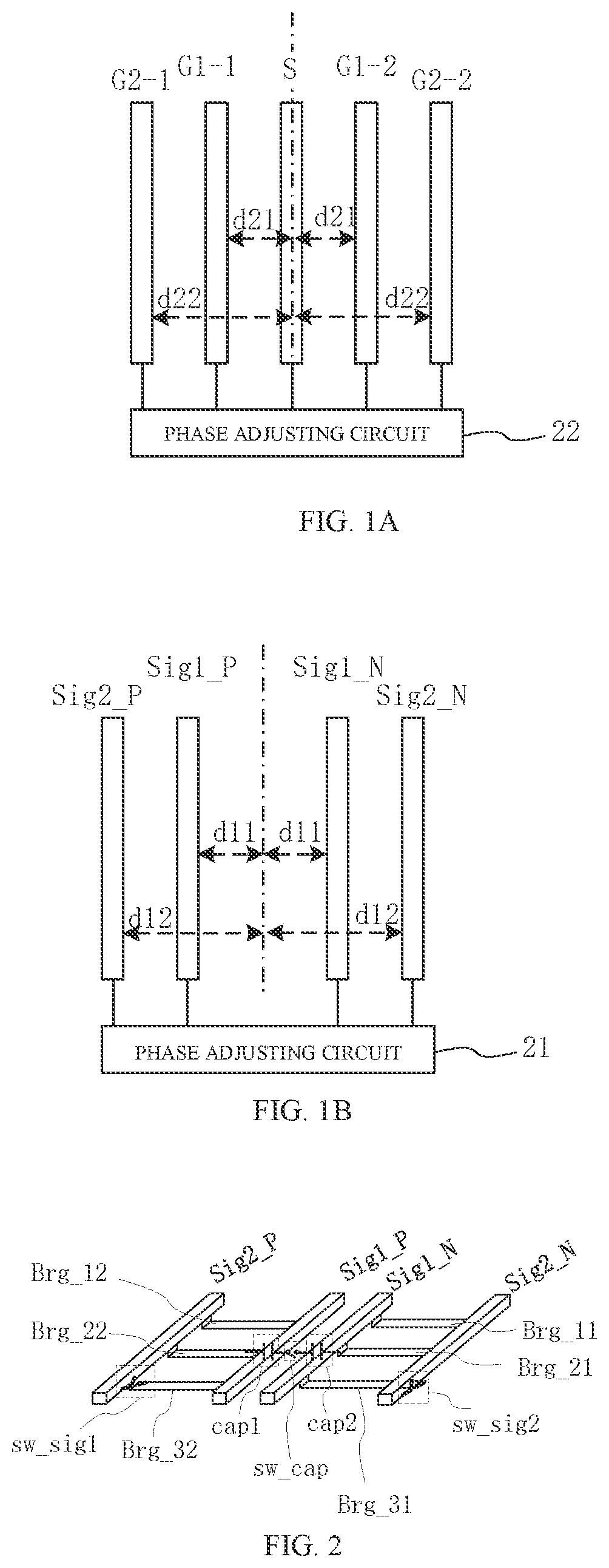 Patent US12504504 Figure 1 – Phase shifting system, RF chip, and radar sensor