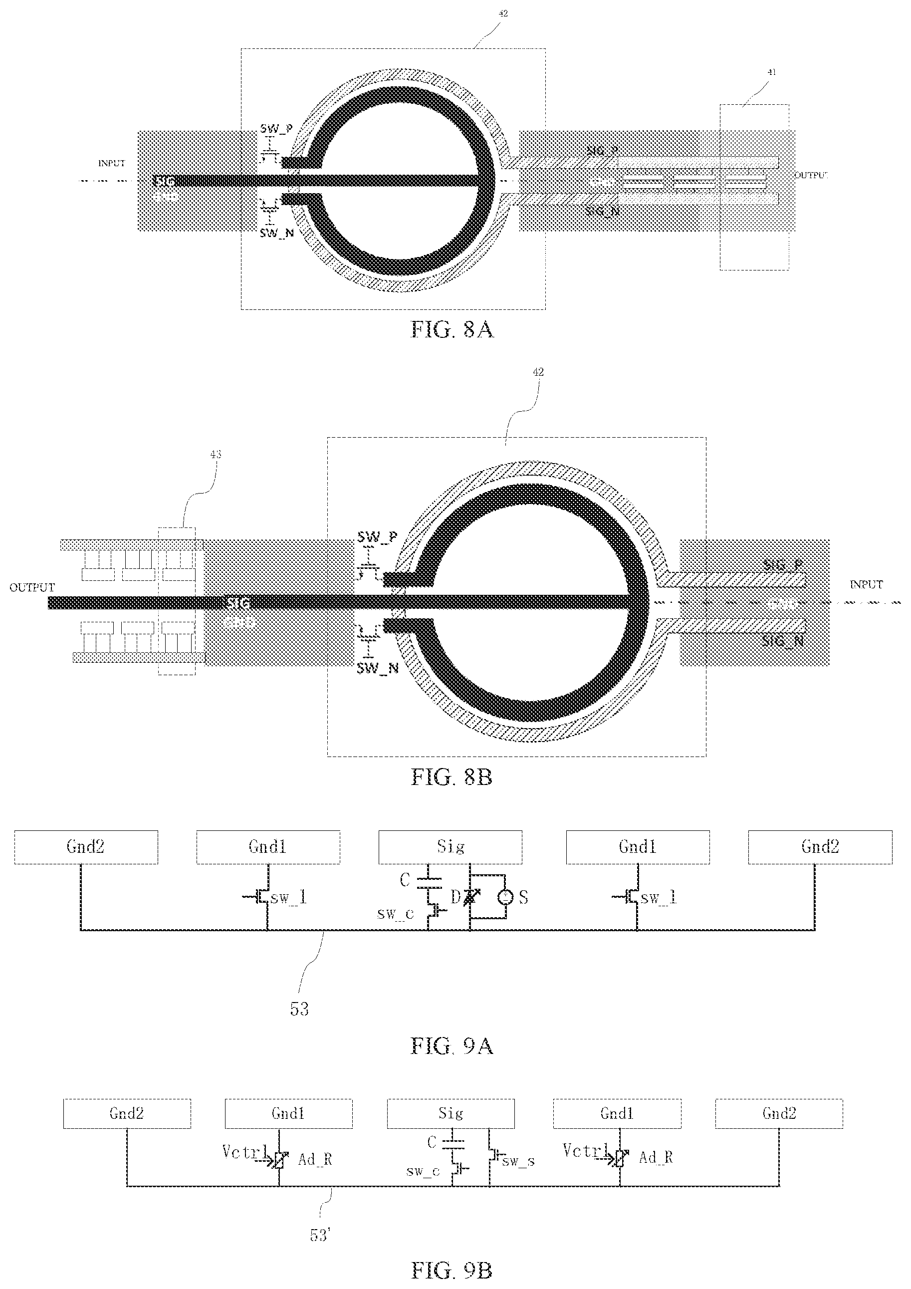 Patent US12504504 Figure 5 – Phase shifting system, RF chip, and radar sensor