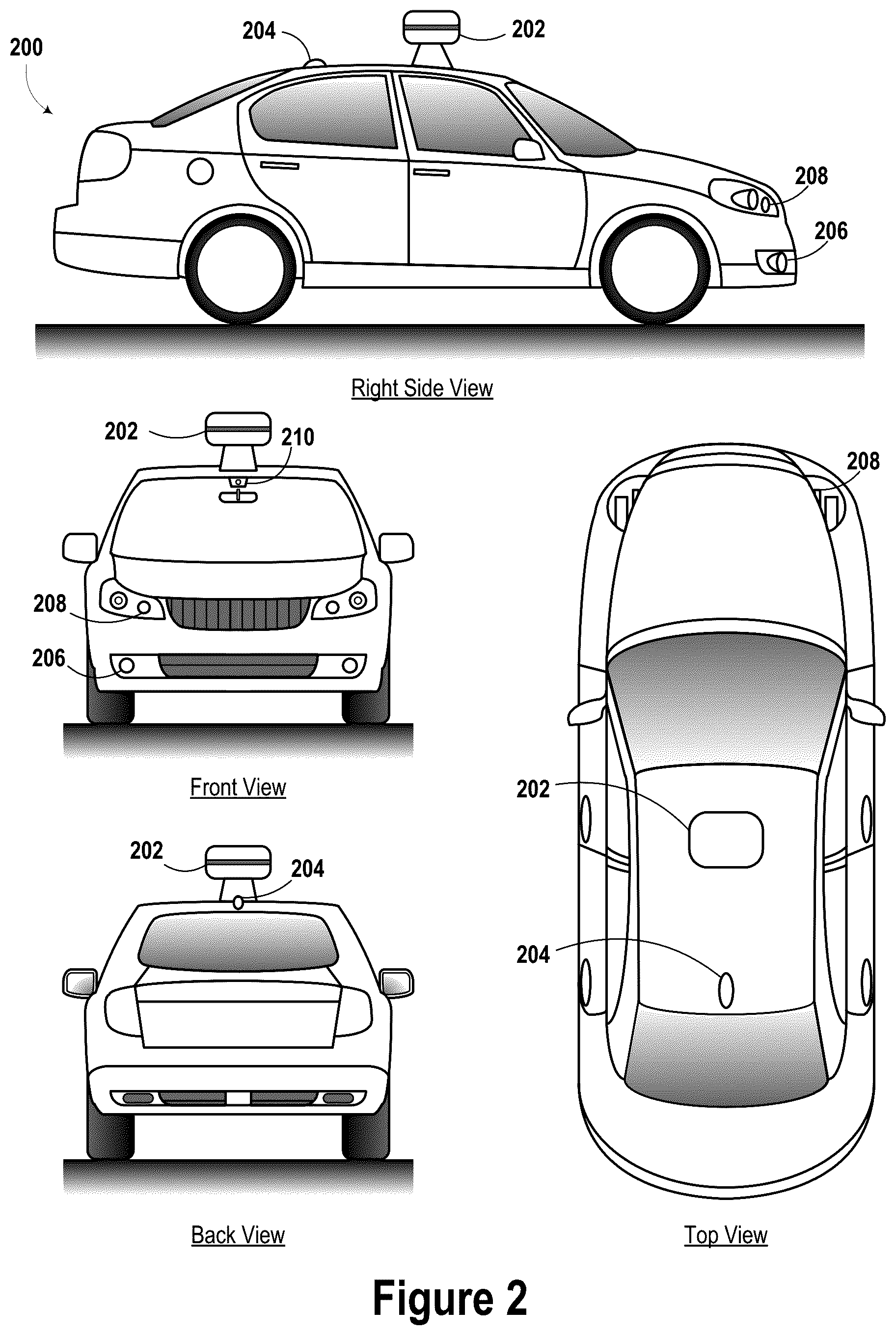 Patent US12504507 Figure 2 – Signal processing for near-field radar