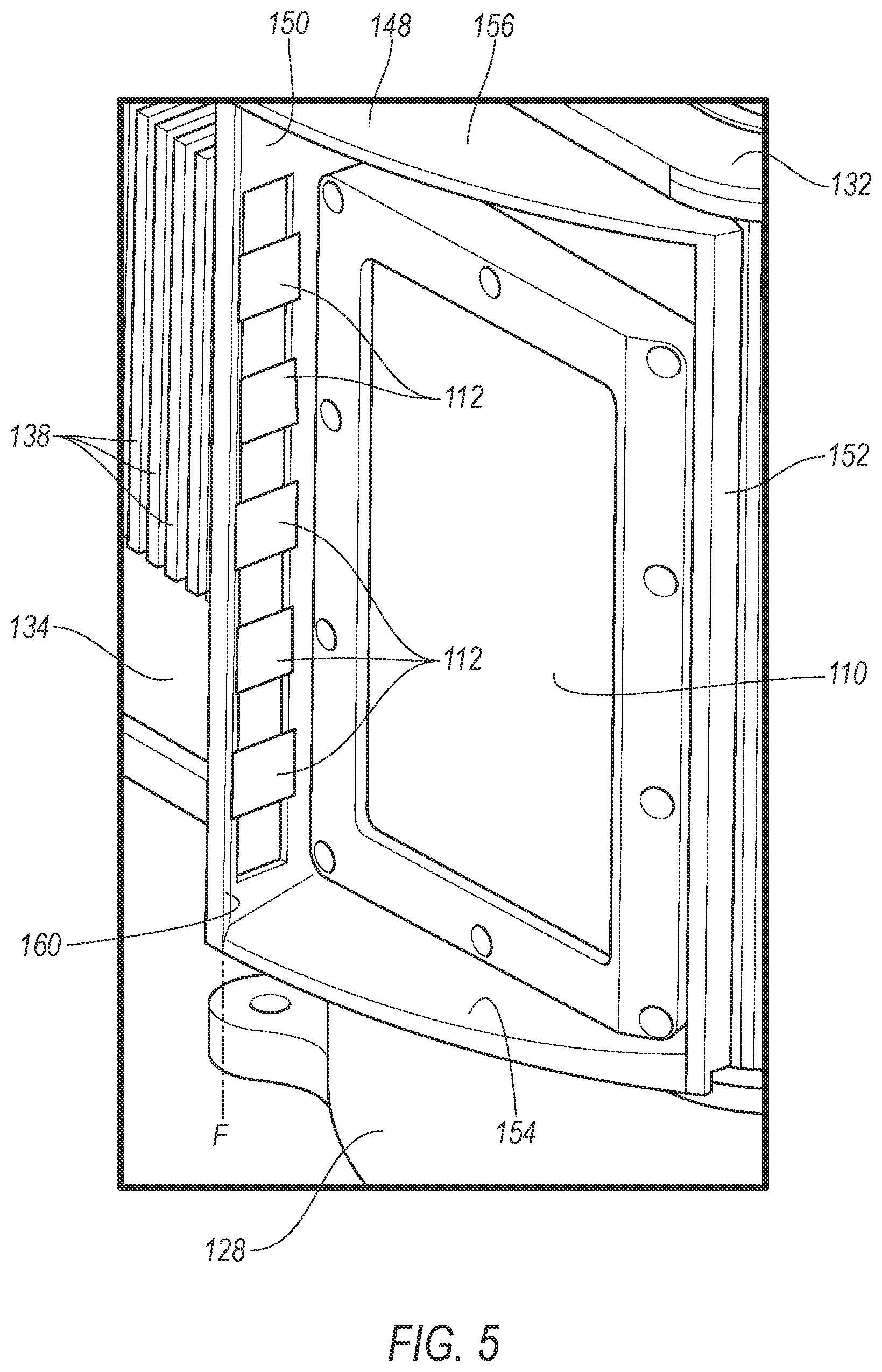 Patent US12504514 Figure 5 – Sensor assembly with cleaning