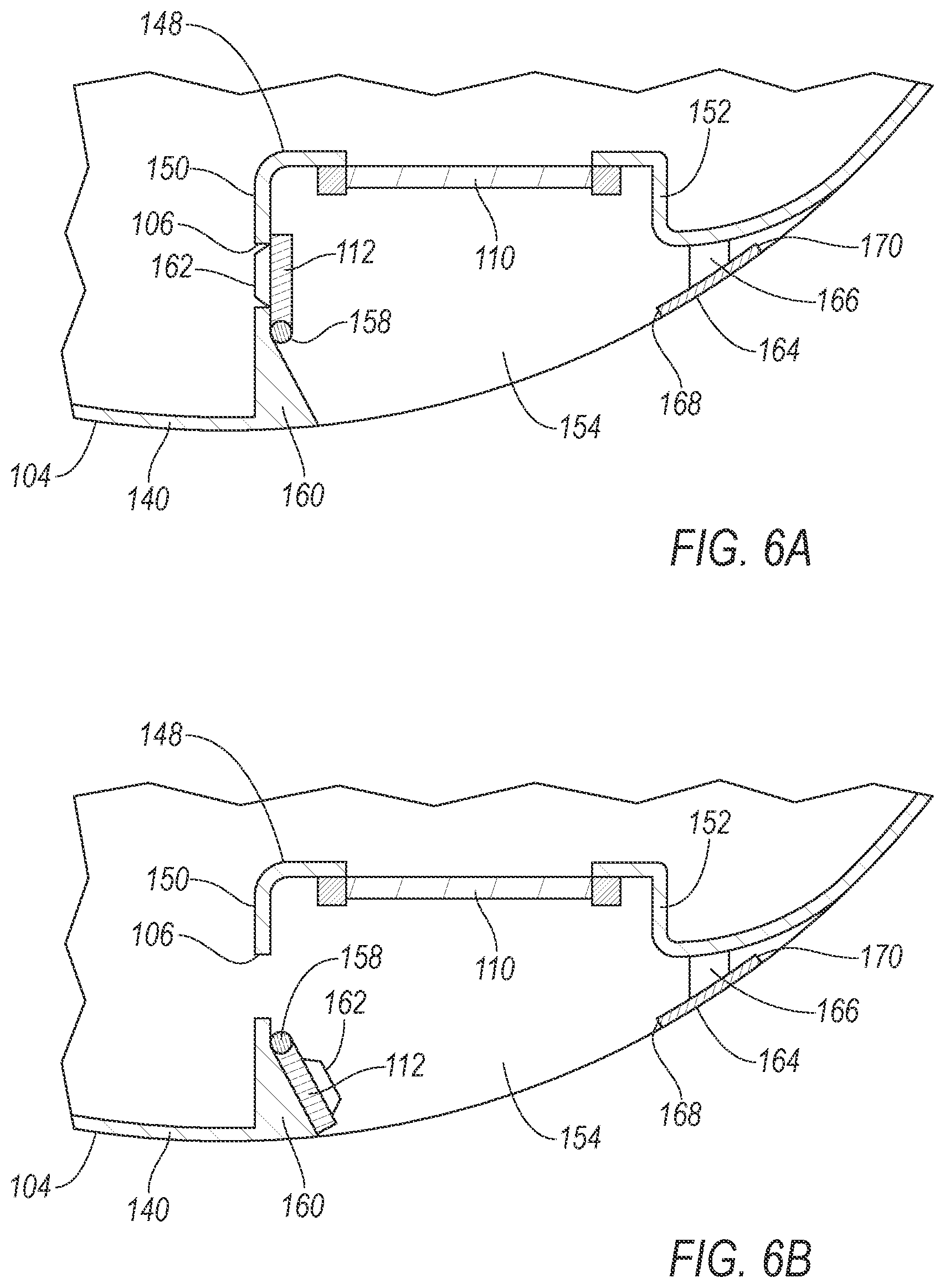 Patent US12504514 Figure 6 – Sensor assembly with cleaning