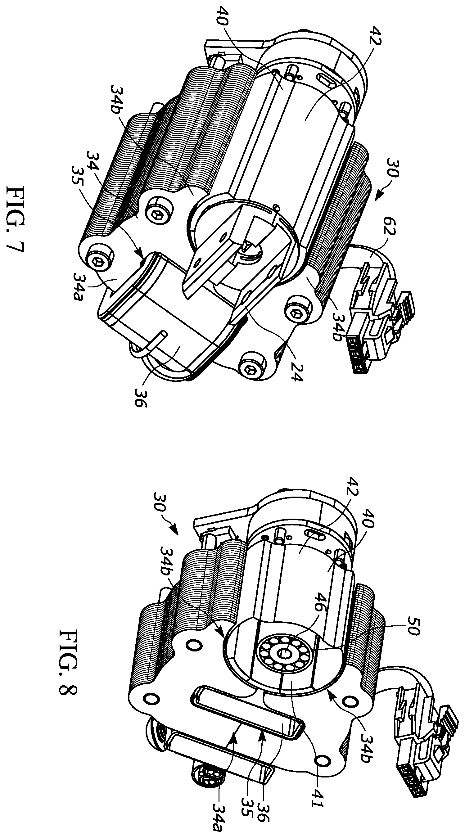 Patent US12504518 Figure 7 – Elevation motor design and mirror placement