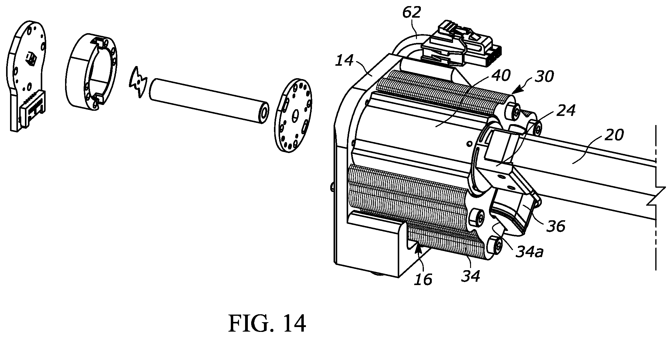 Patent US12504518 Figure 11 – Elevation motor design and mirror placement