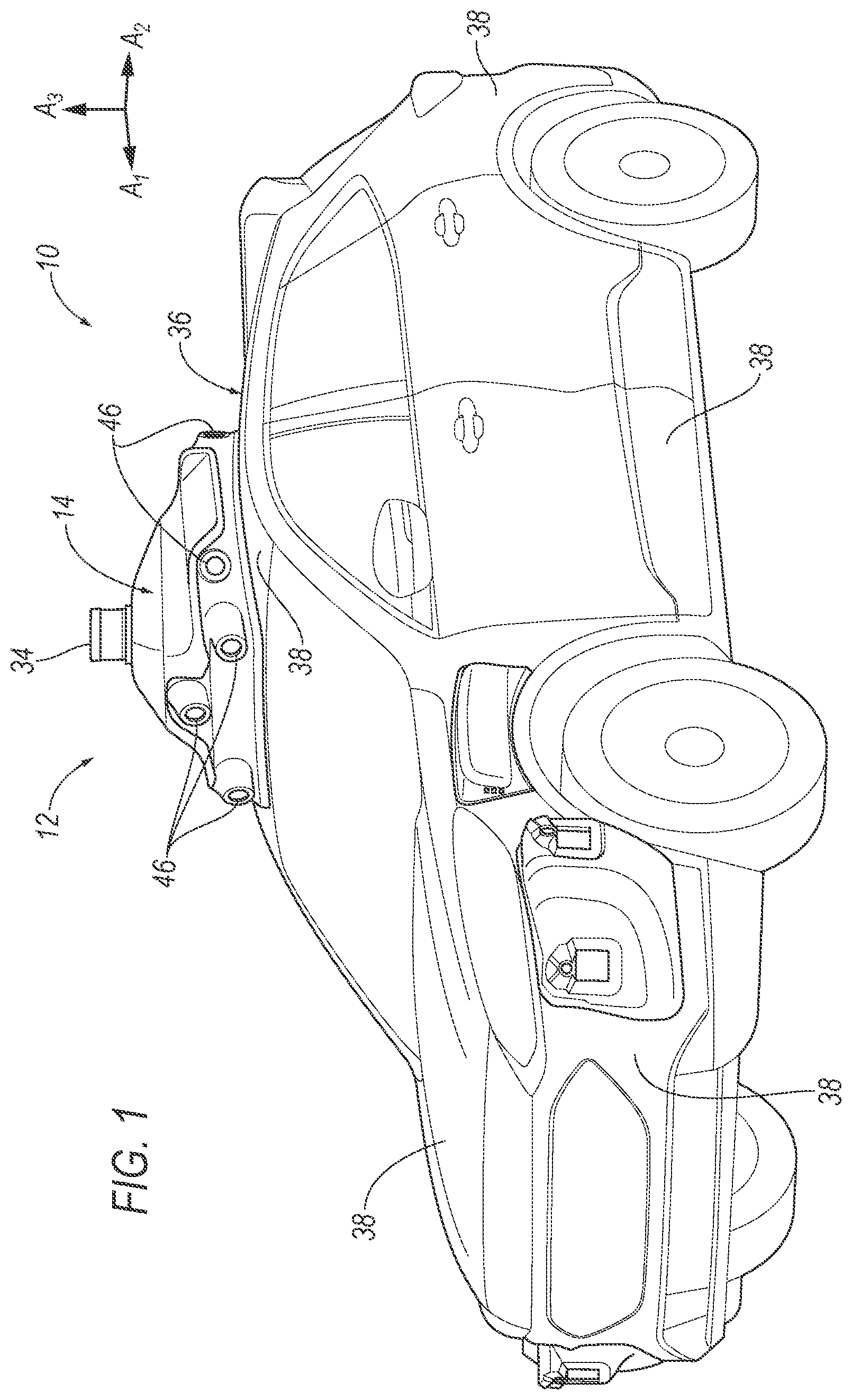Patent US12504521 — Sensor assembly with velocity stack — Figure 1