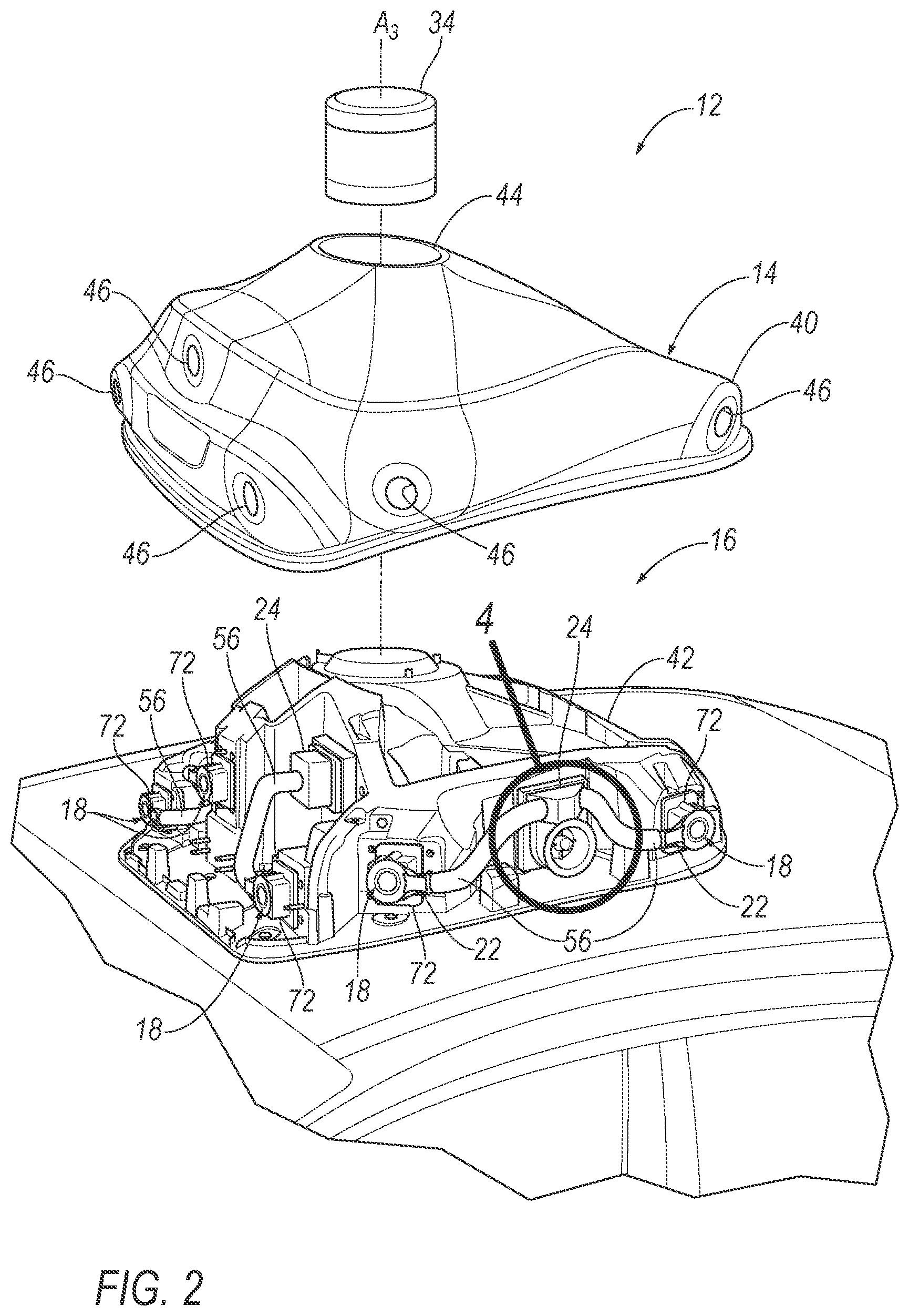 Patent US12504521 Figure 2 – Sensor assembly with velocity stack