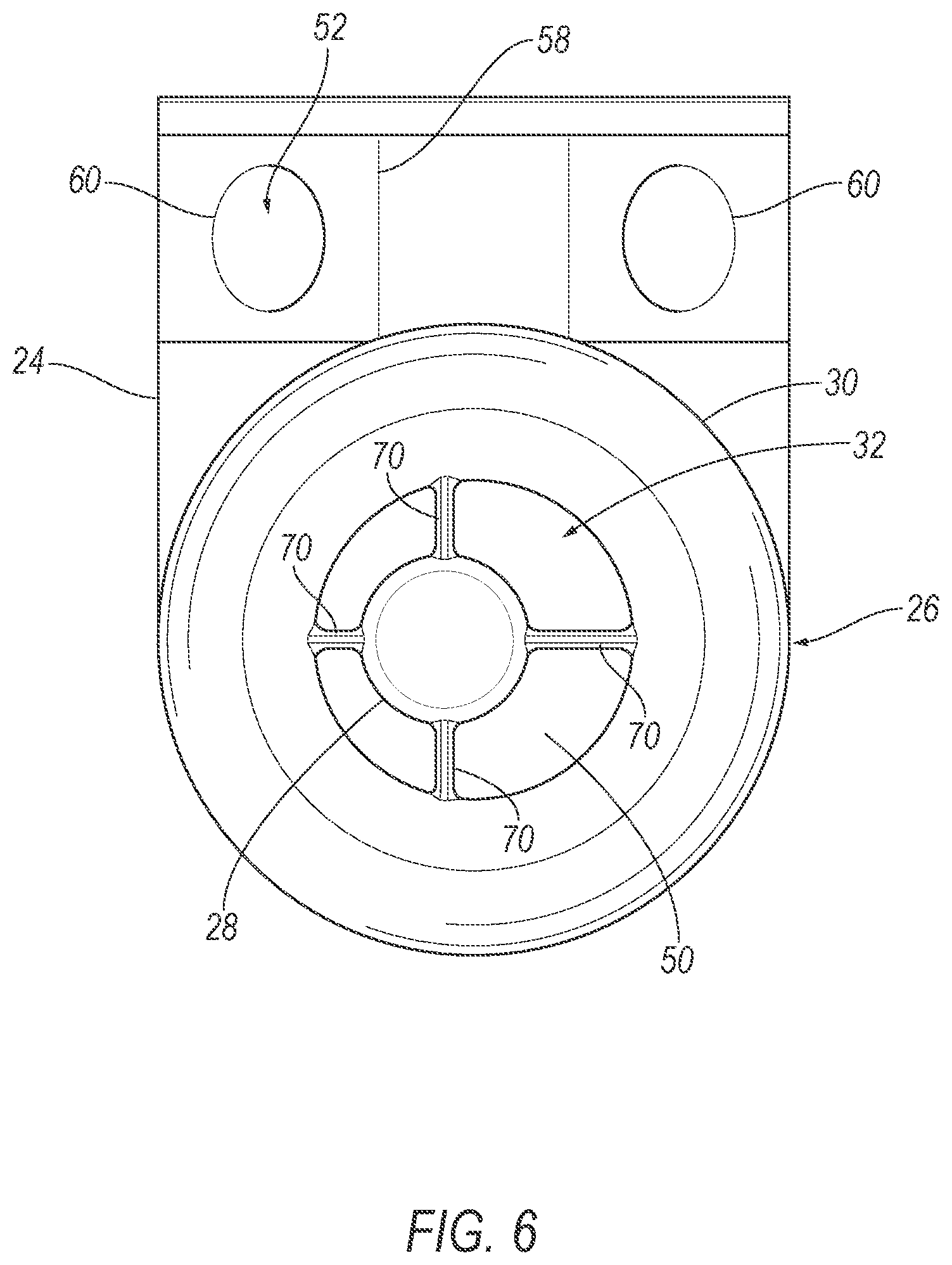 Patent US12504521 Figure 6 – Sensor assembly with velocity stack