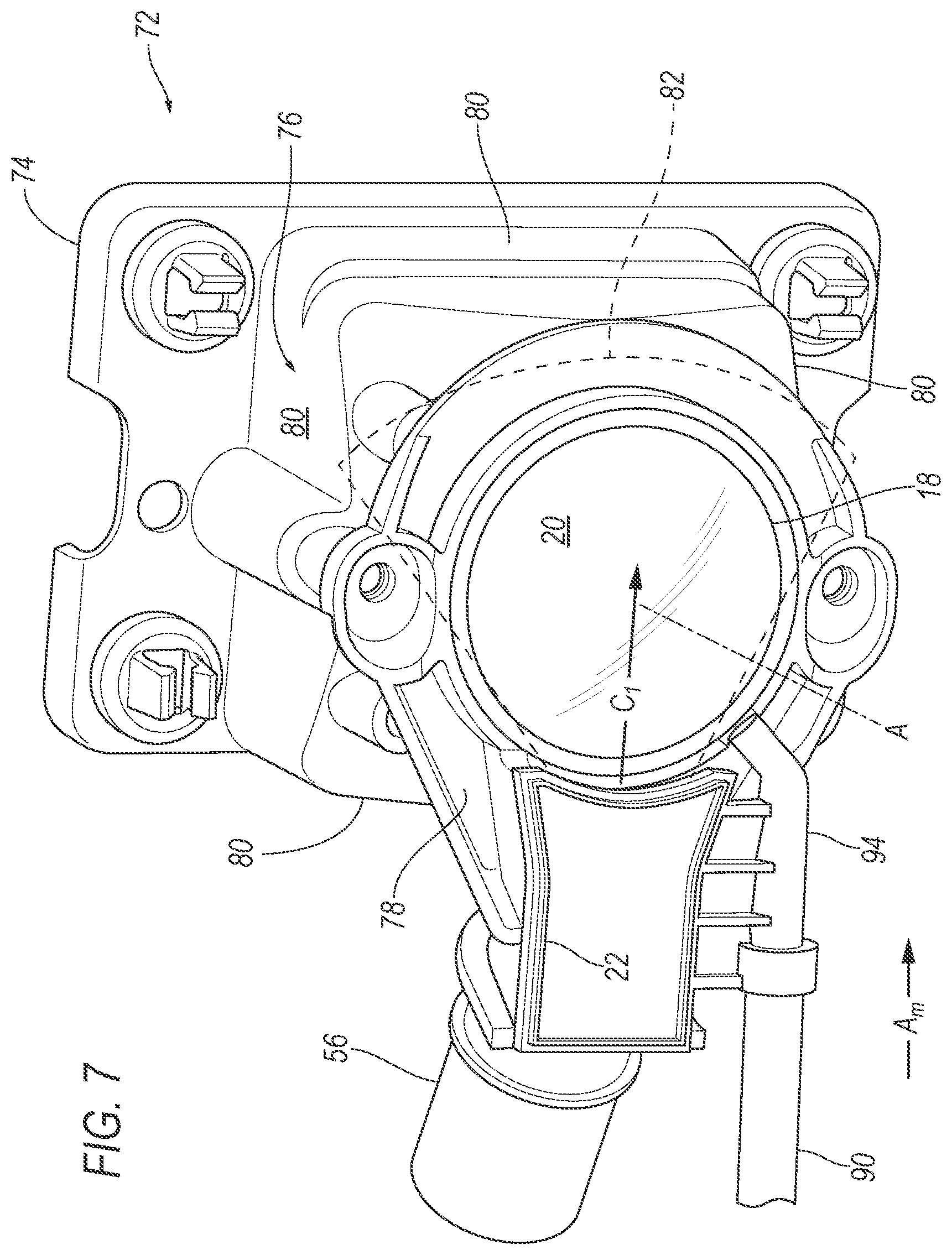 Patent US12504521 Figure 7 – Sensor assembly with velocity stack