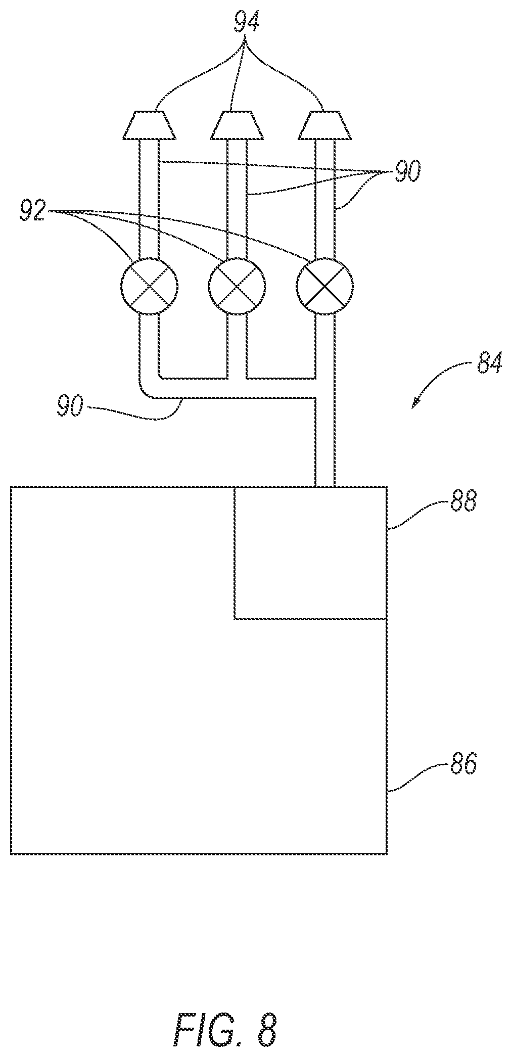 Patent US12504521 Figure 8 – Sensor assembly with velocity stack