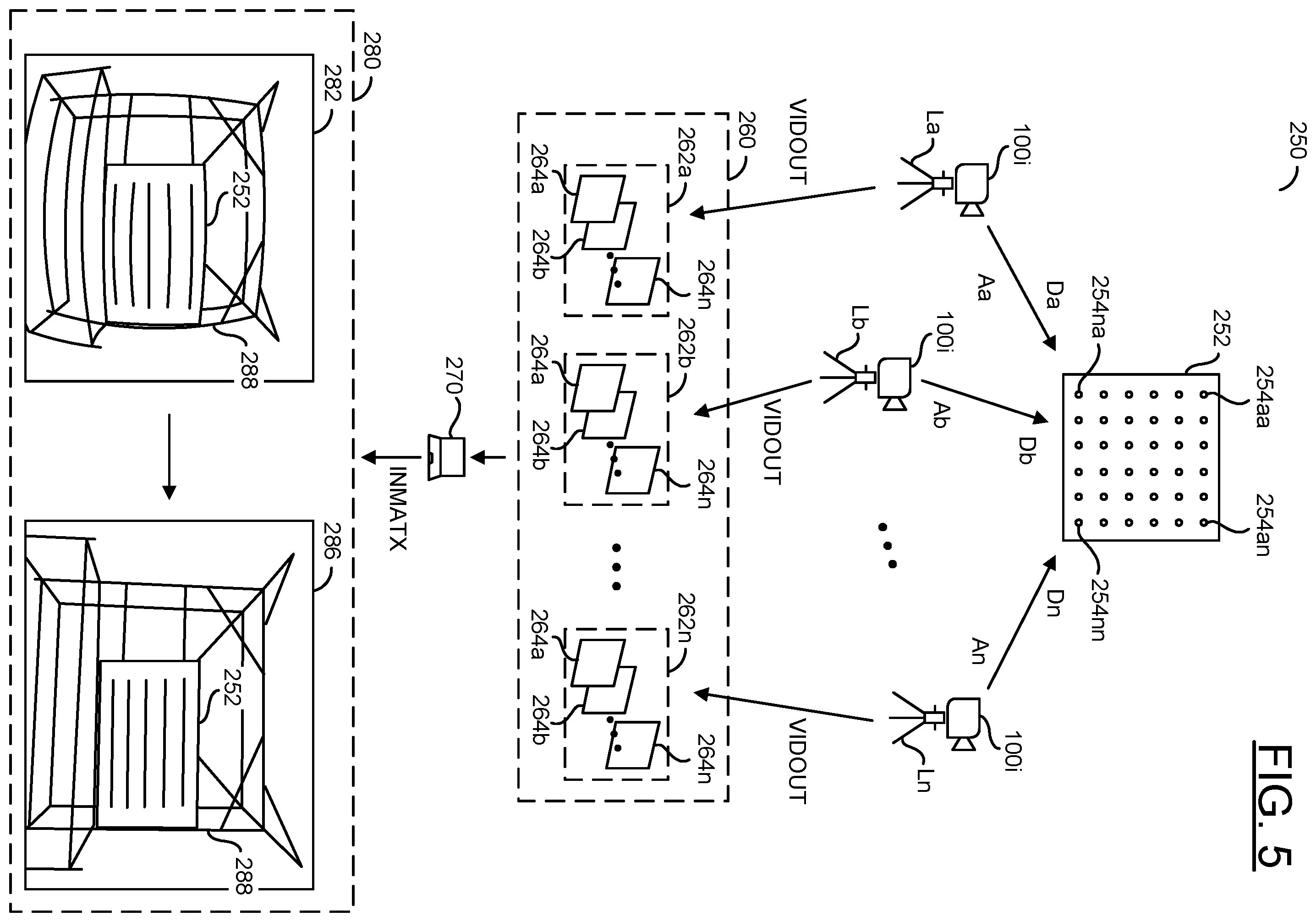 Patent US12504530 Figure 5 – Calibrating a single lens camera and a radar for fusing objects detected by radar with objects captured by the single lens camera