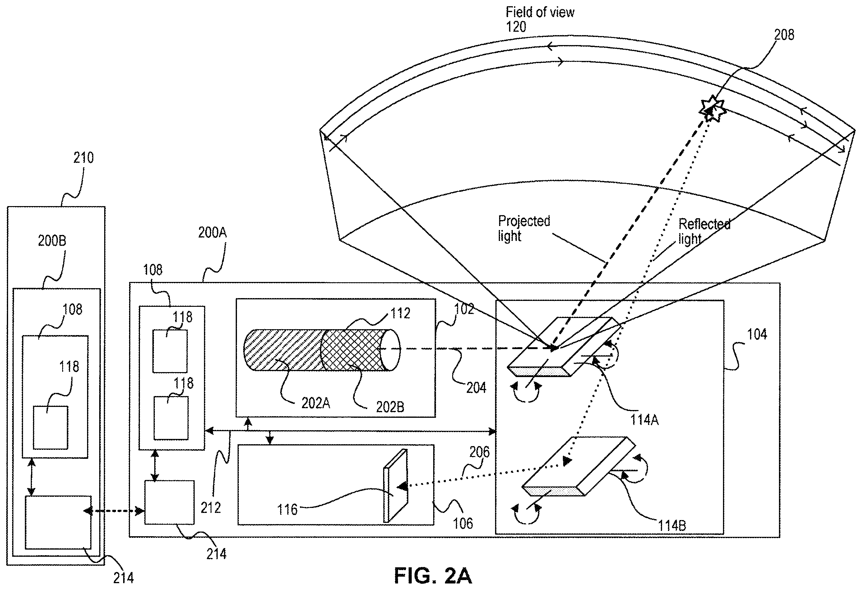 Patent US12504539 Figure 3 – Efficient optical transmission in LIDAR systems