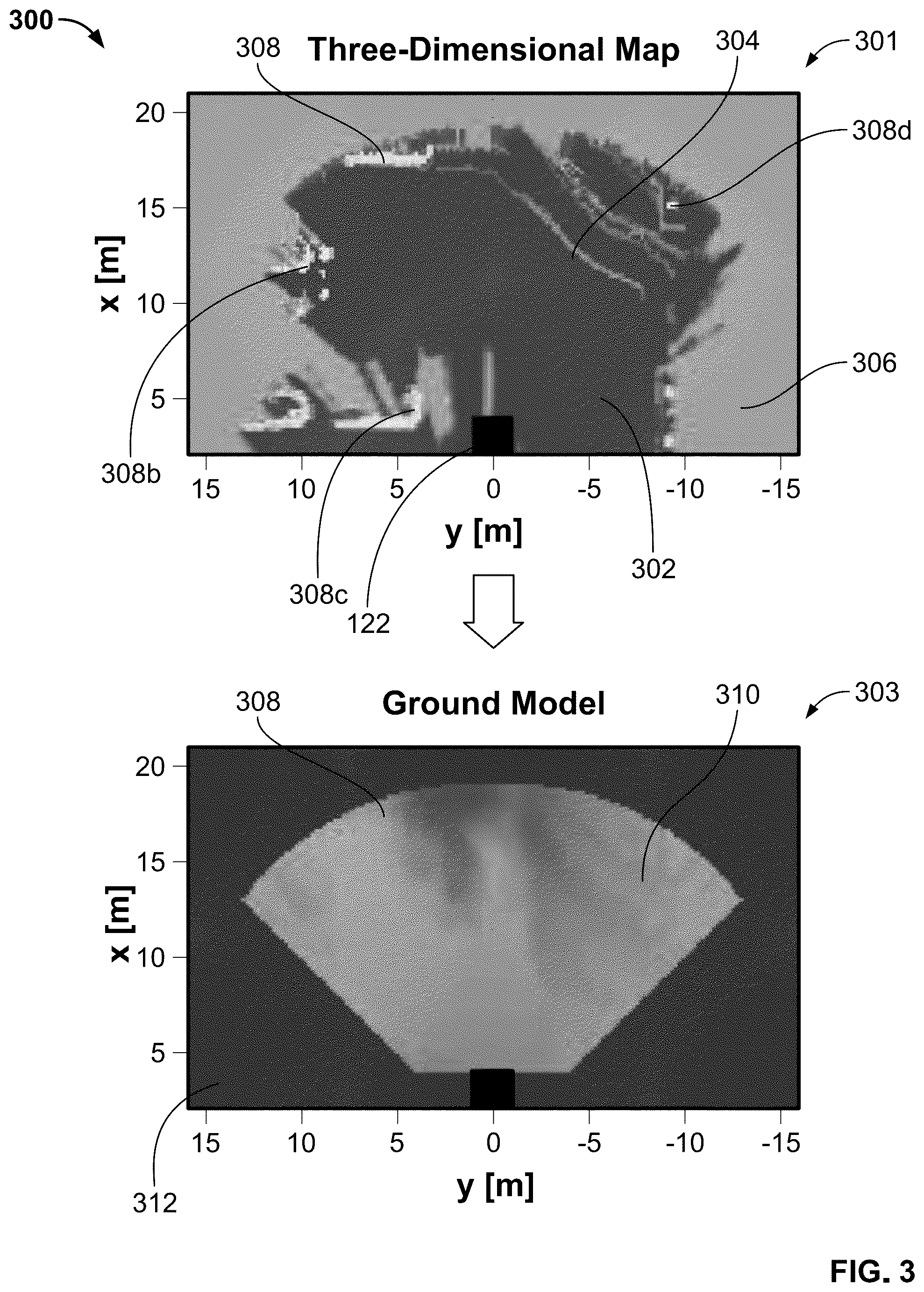 Patent US12504541 Figure 3 – Systems and methods for determining a drivable surface