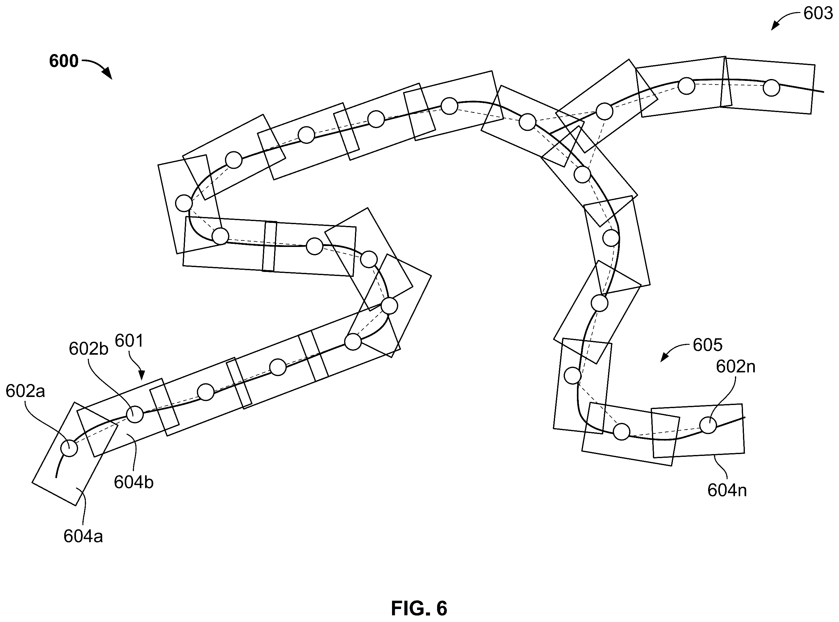 Patent US12504541 Figure 6 – Systems and methods for determining a drivable surface