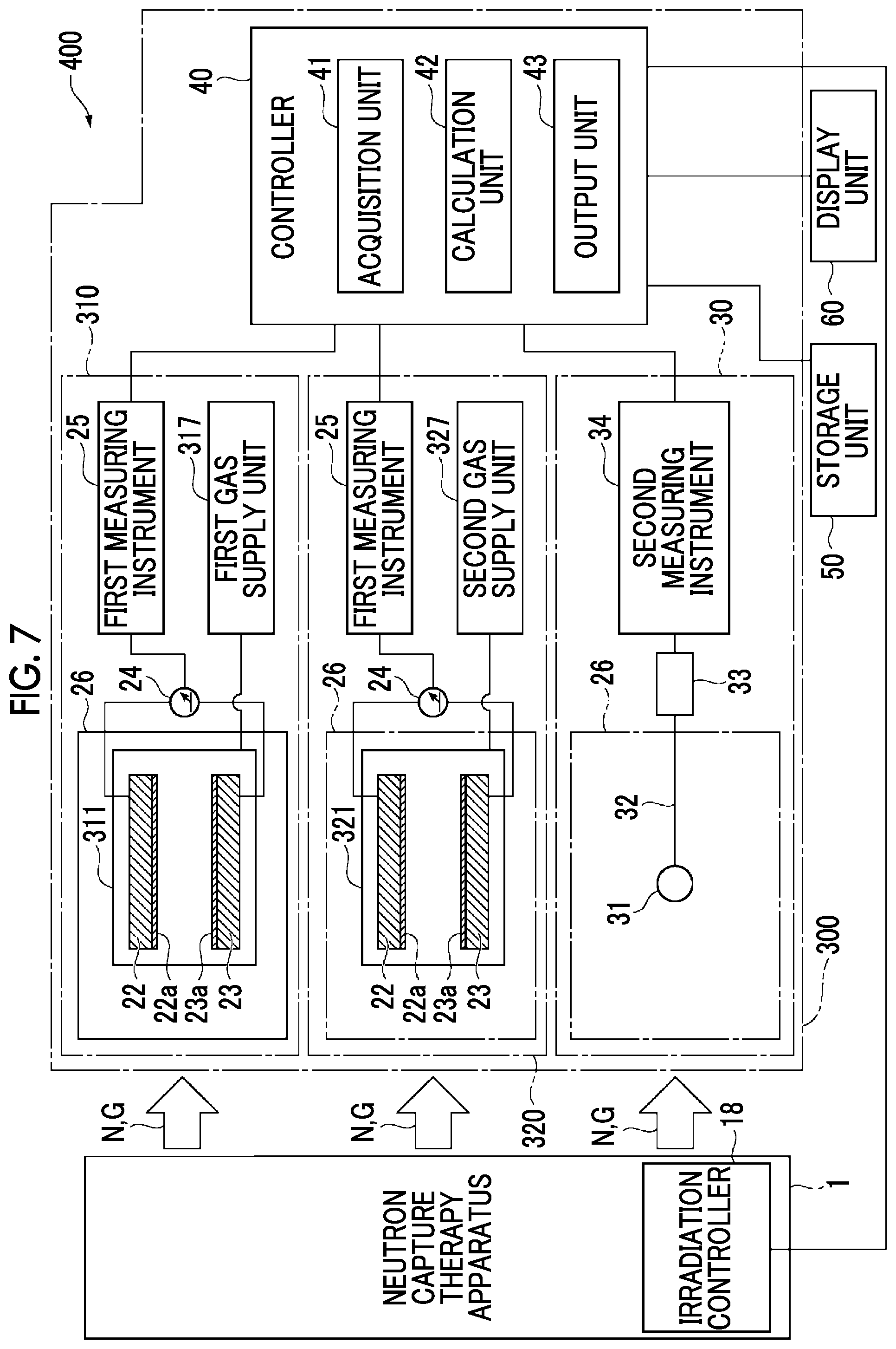 Patent US12504548 Figure 7 – Measuring device, measuring method, measuring system, and radiation therapy system
