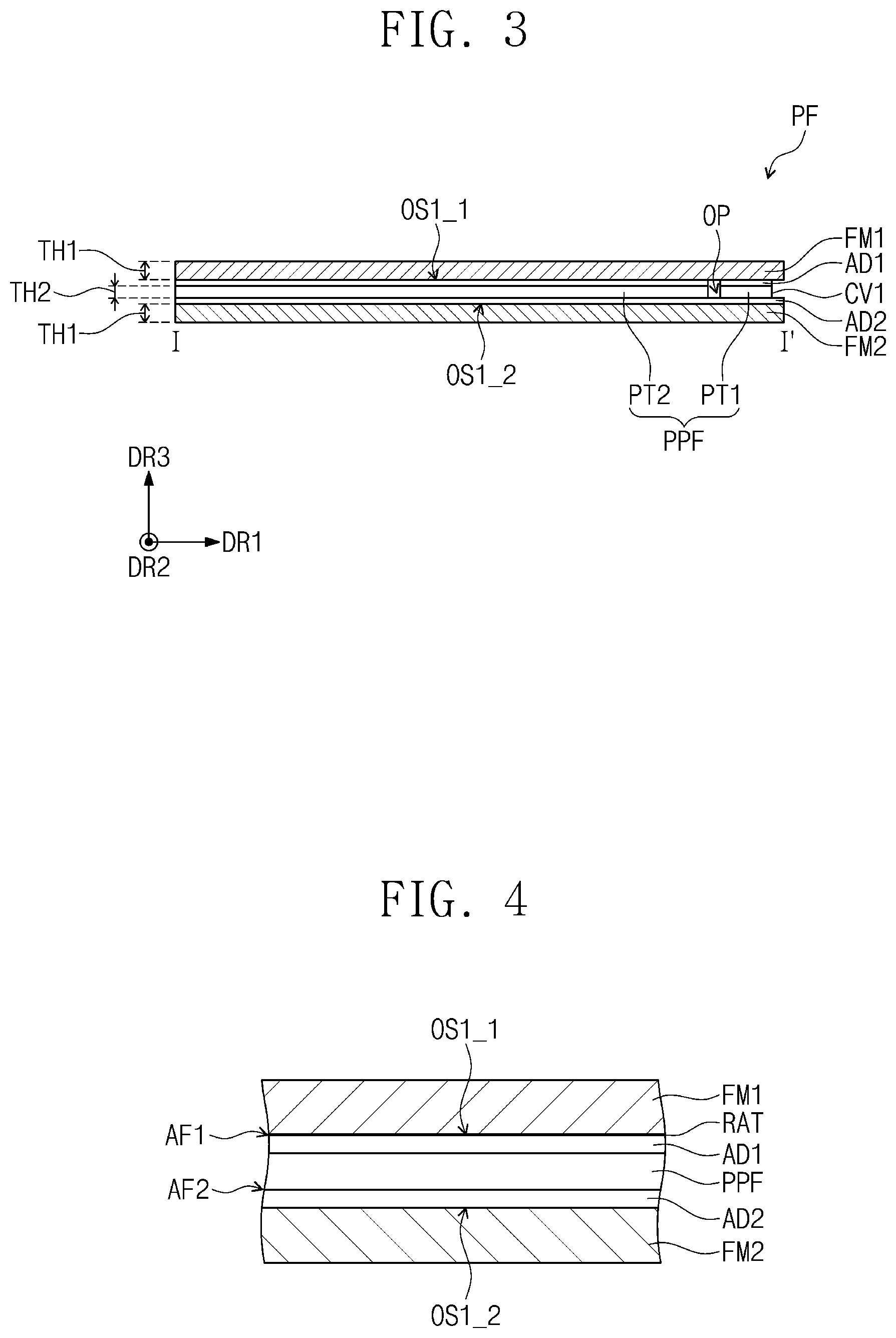 Patent US12504559 Figure 3 – Protective film, manufacturing method thereof, and method of manufacturing display device using the same