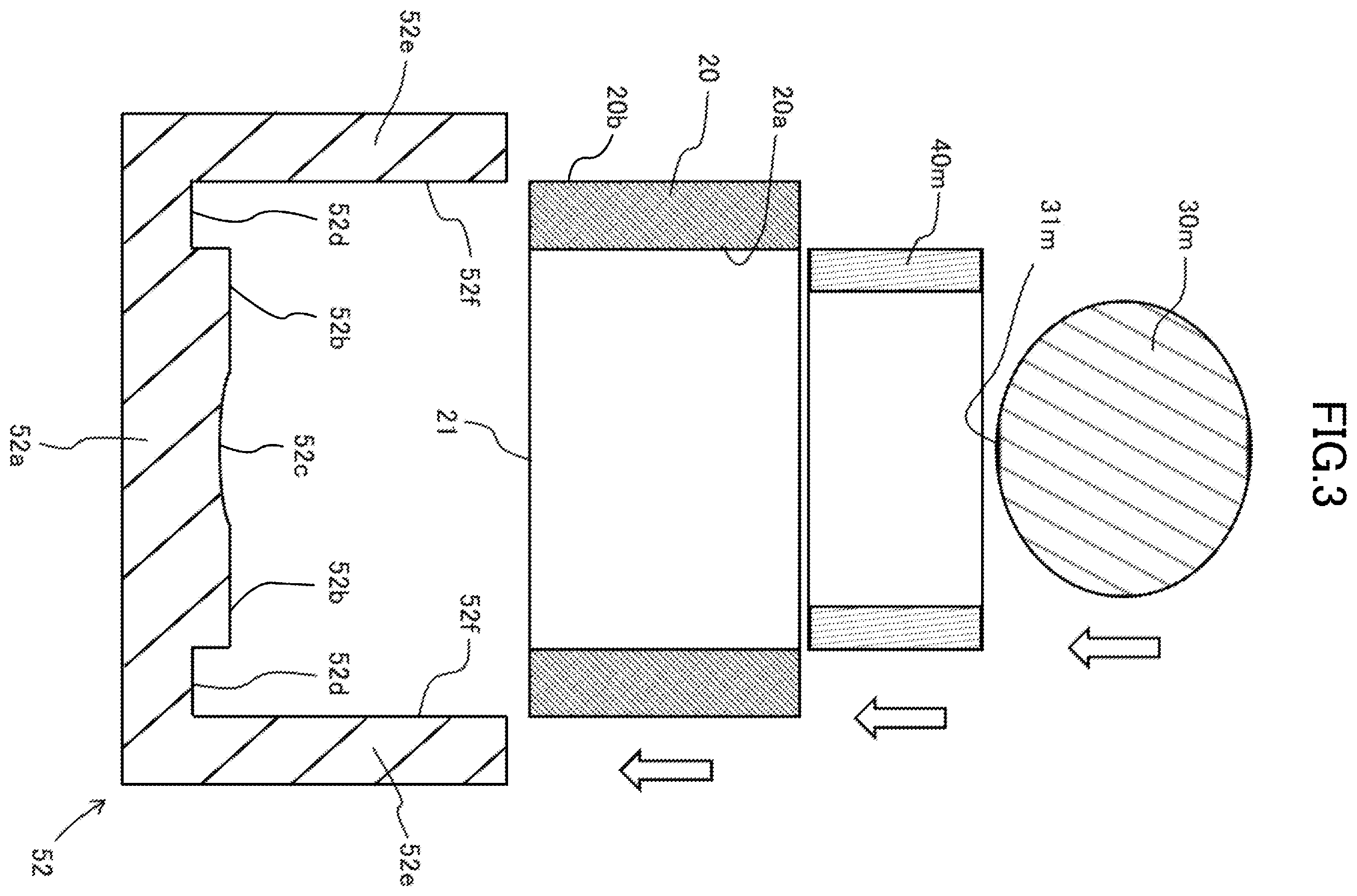 Patent US12504563 Figure 3 – Lens with lens barrel