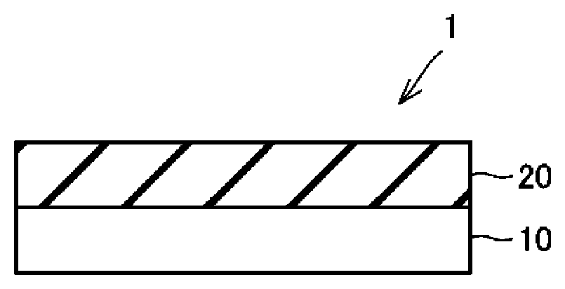 Patent US12504564 Figure 1 – Layered body and display device