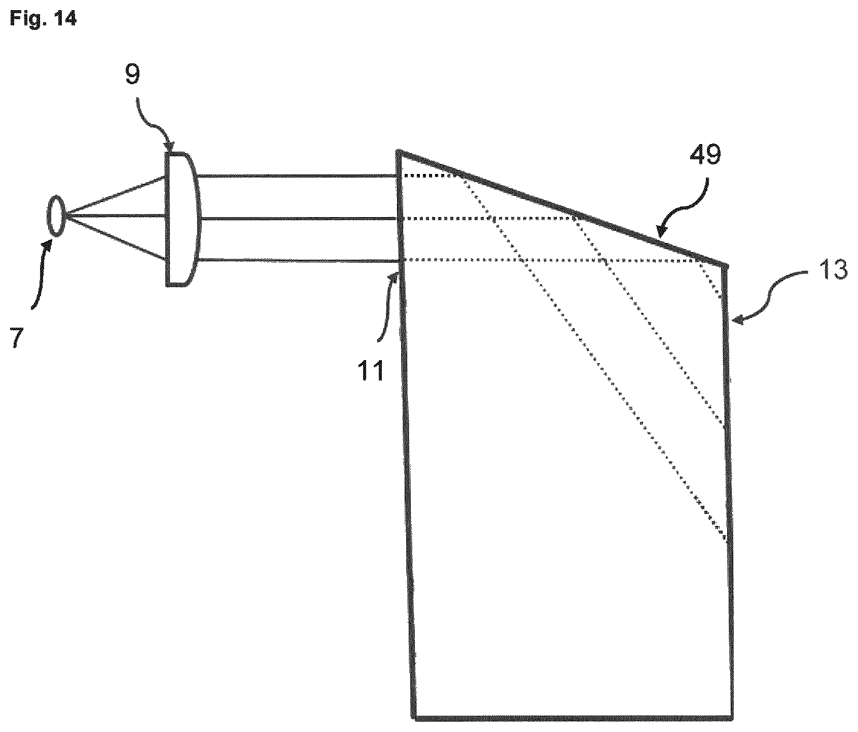 Patent US12504565 Figure 7 – Holographic lighting device