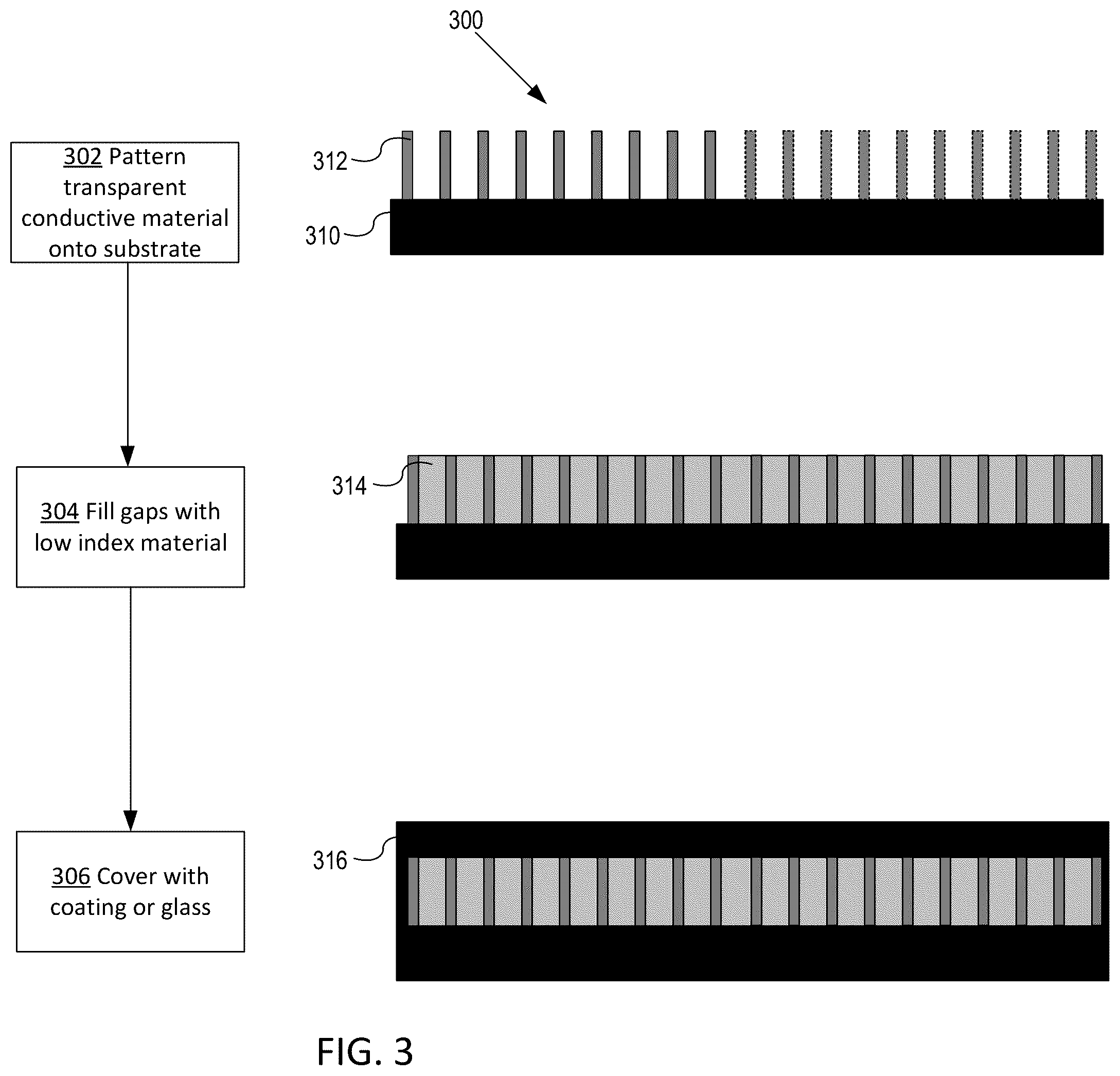 Patent US12504566 Figure 4 – Transparent conductive diffractive gratings for optical elements of augmented reality and virtual reality displays