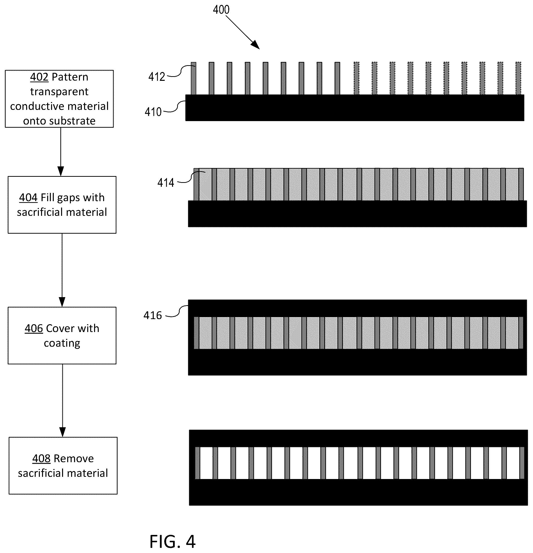 Patent US12504566 Figure 5 – Transparent conductive diffractive gratings for optical elements of augmented reality and virtual reality displays