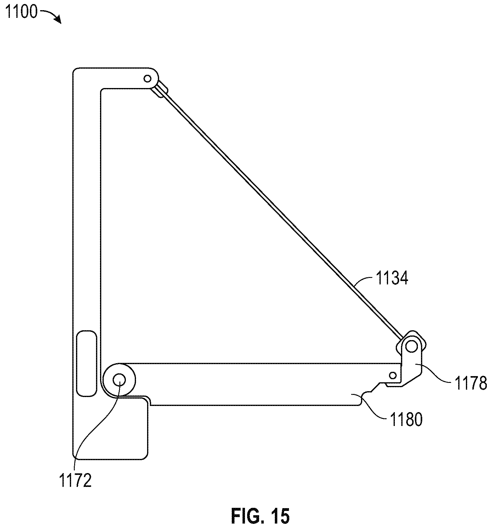 Patent US12504573 Figure 15 – External power bank and collapsible holographic projection accessory for portable electronic device