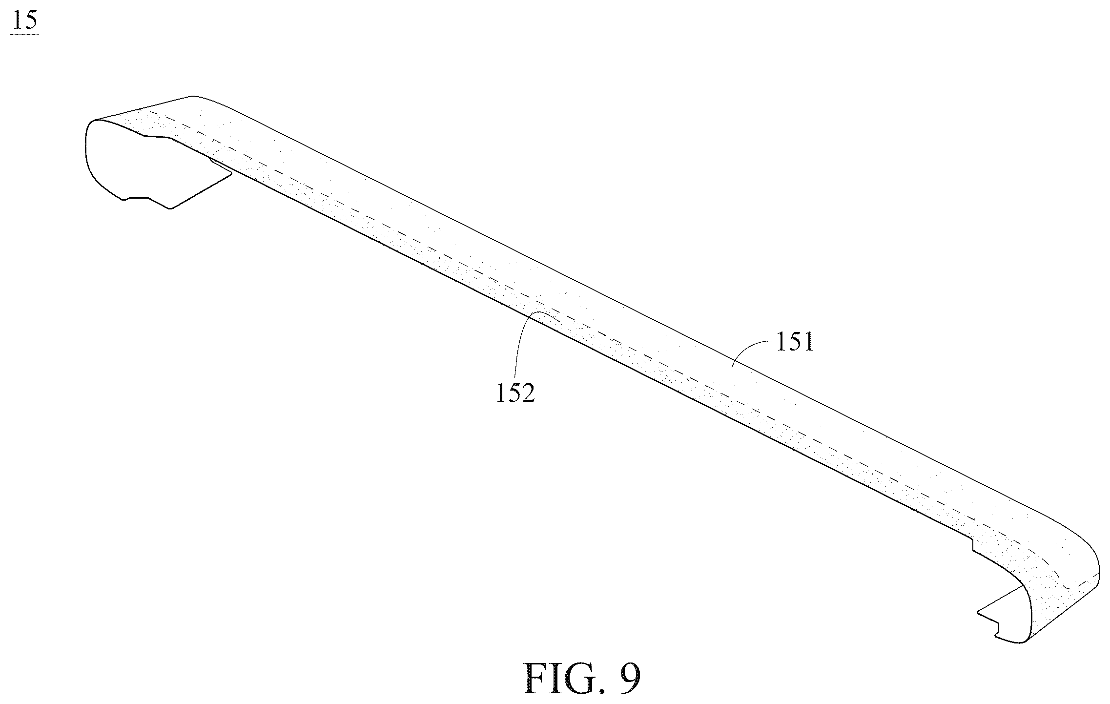 Patent US12504574 Figure 9 – Light emitting module