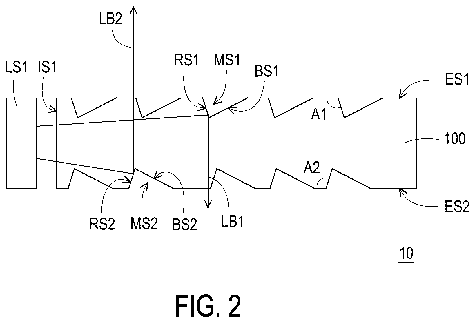 Patent US12504575 Figure 2 – Lighting decoration module