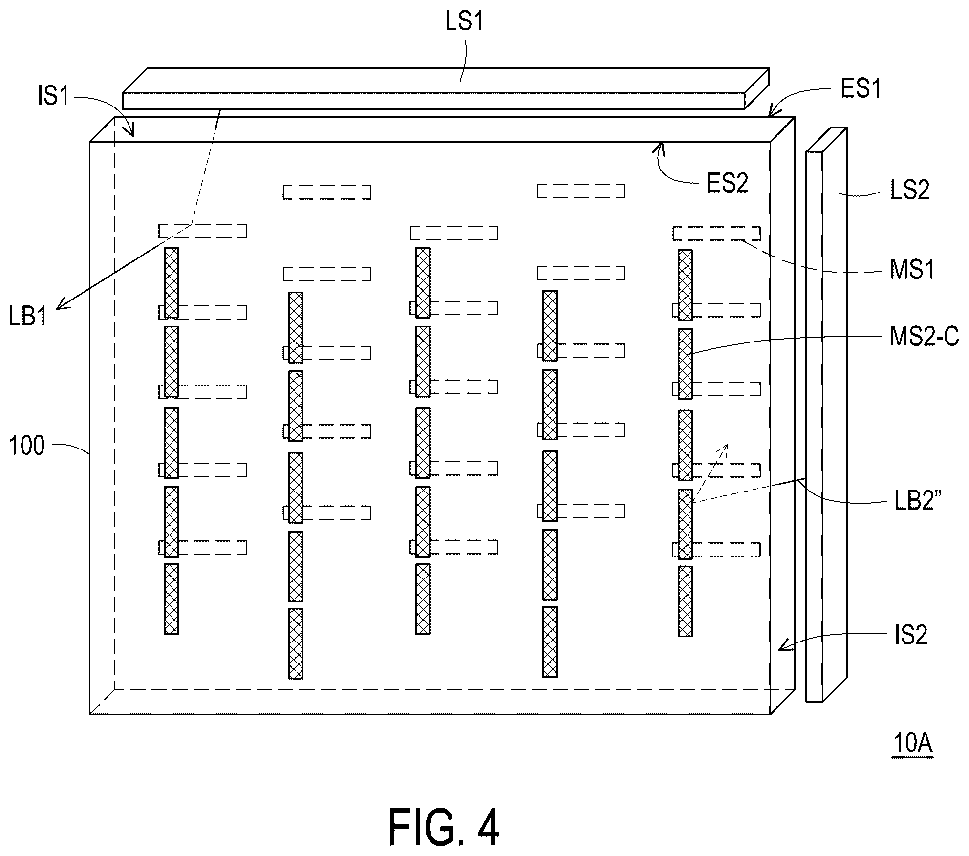 Patent US12504575 Figure 4 – Lighting decoration module