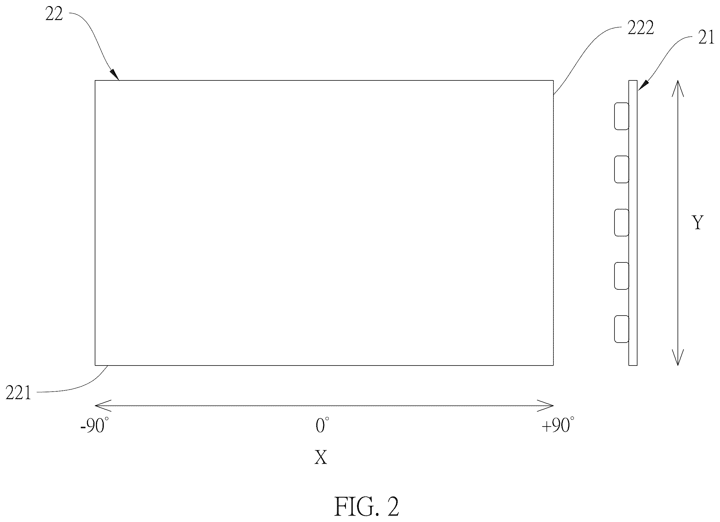 Patent US12504577 Figure 2 – Backlight module, viewing mode switching method thereof, and display device including the backlight module
