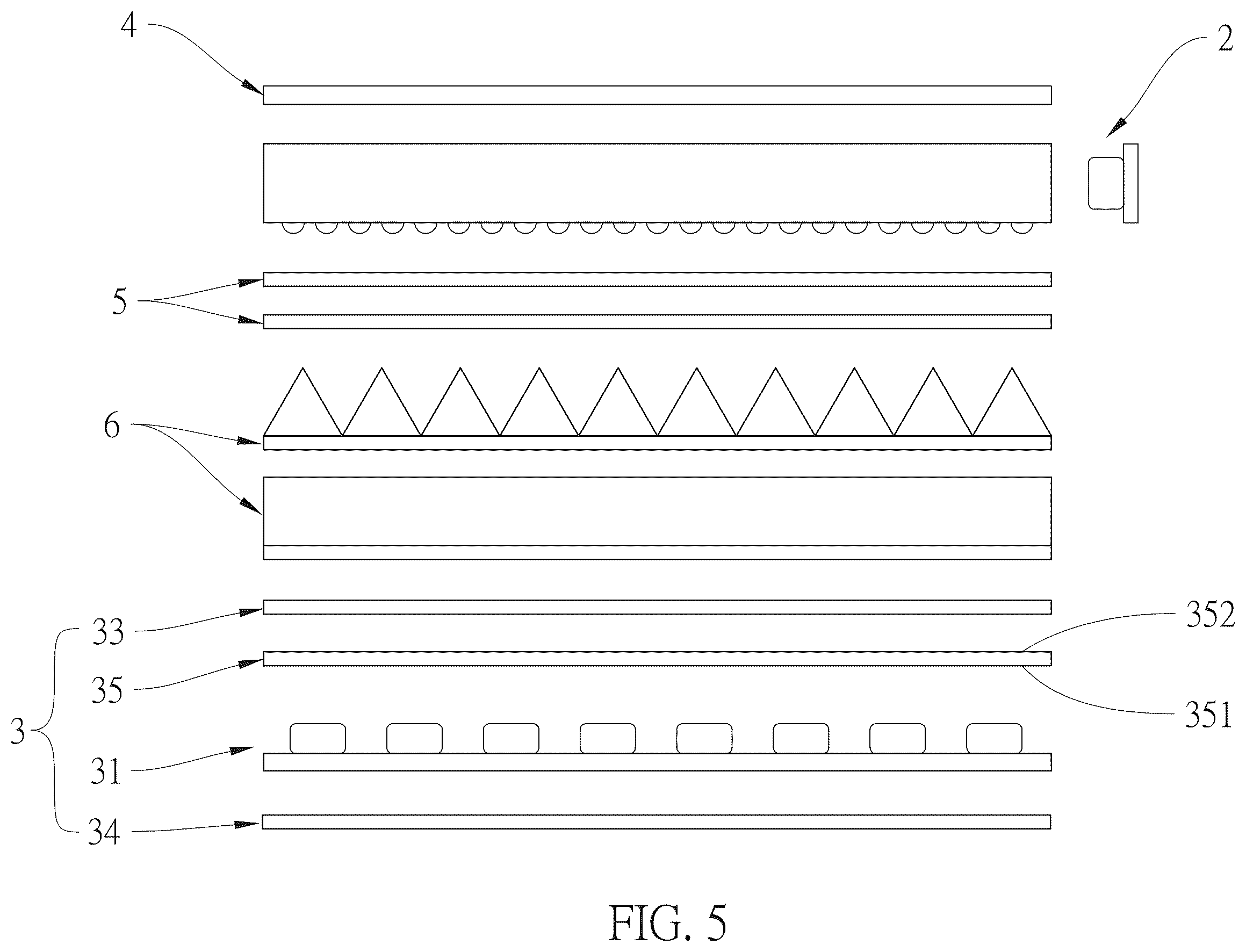 Patent US12504577 Figure 5 – Backlight module, viewing mode switching method thereof, and display device including the backlight module