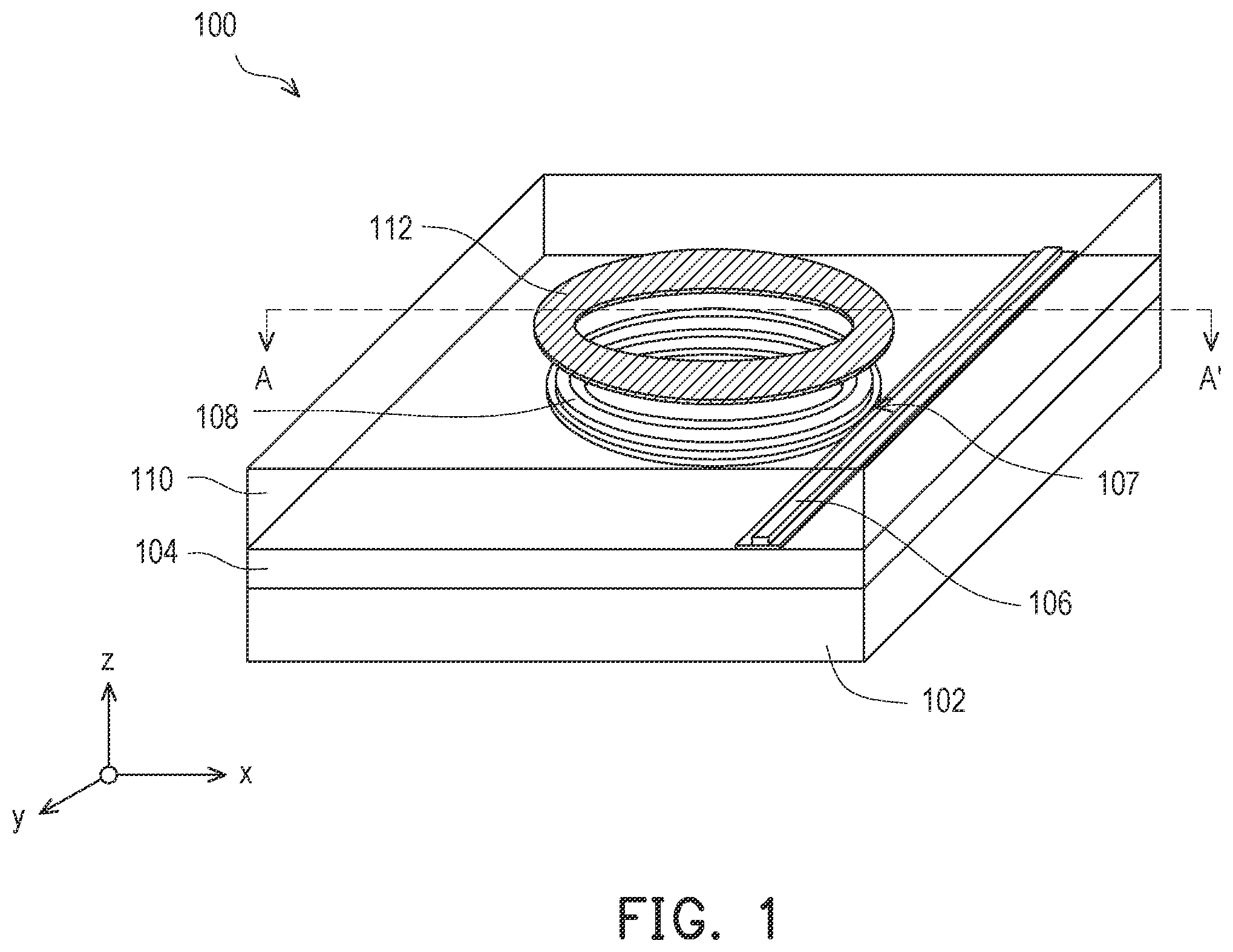 Patent US12504579 — Wavelength tuning in silicon photonics — Figure 1