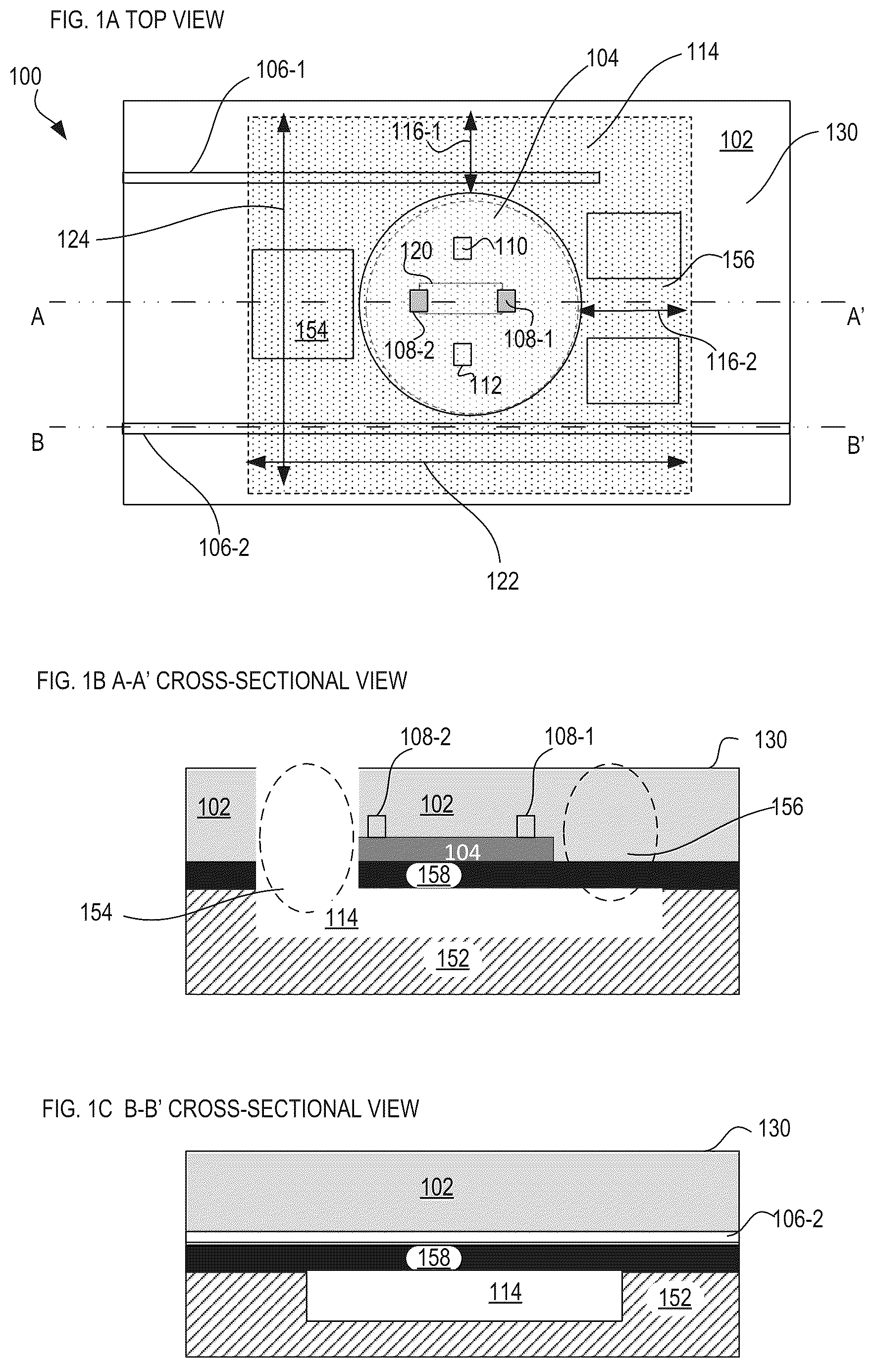 Patent US12504580 Figure 1 – Reduced bridge structure for a photonic integrated circuit