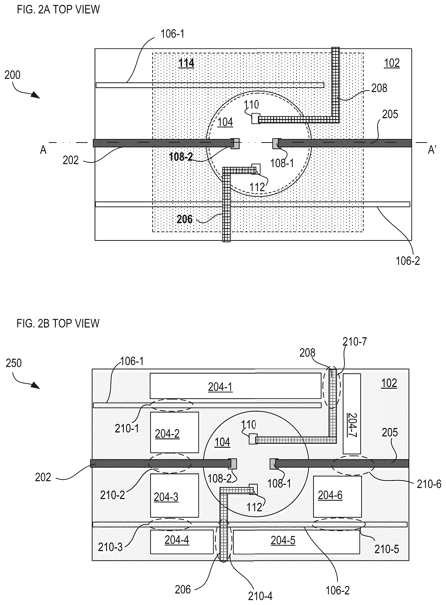 Patent US12504580 Figure 2 – Reduced bridge structure for a photonic integrated circuit