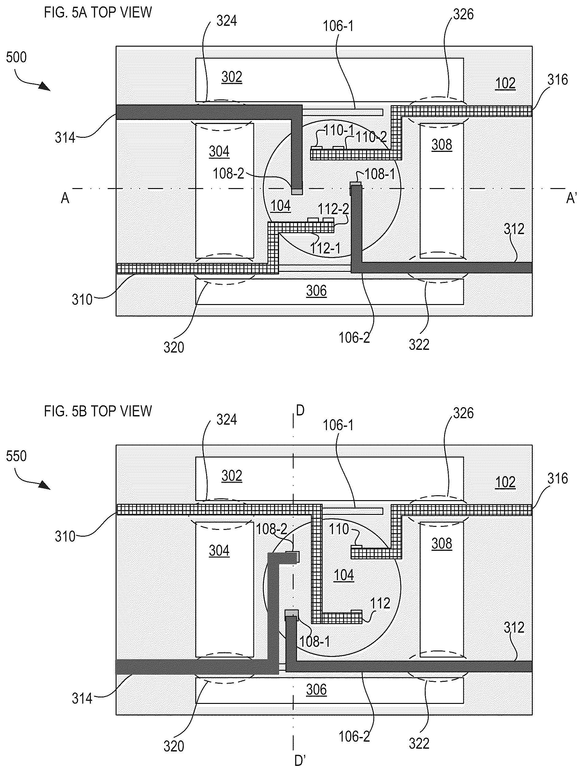 Patent US12504580 Figure 5 – Reduced bridge structure for a photonic integrated circuit
