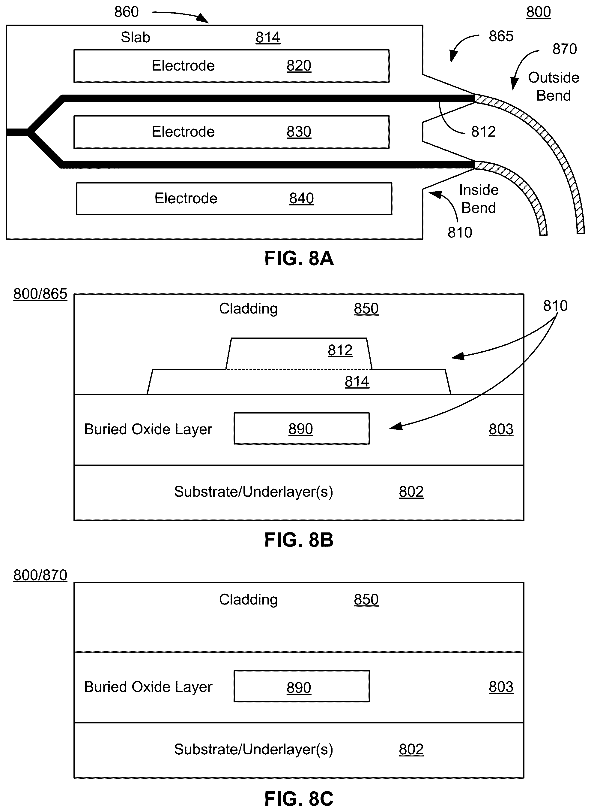 Patent US12504582 Figure 7 – Thin film lithium containing modulator having tight bends