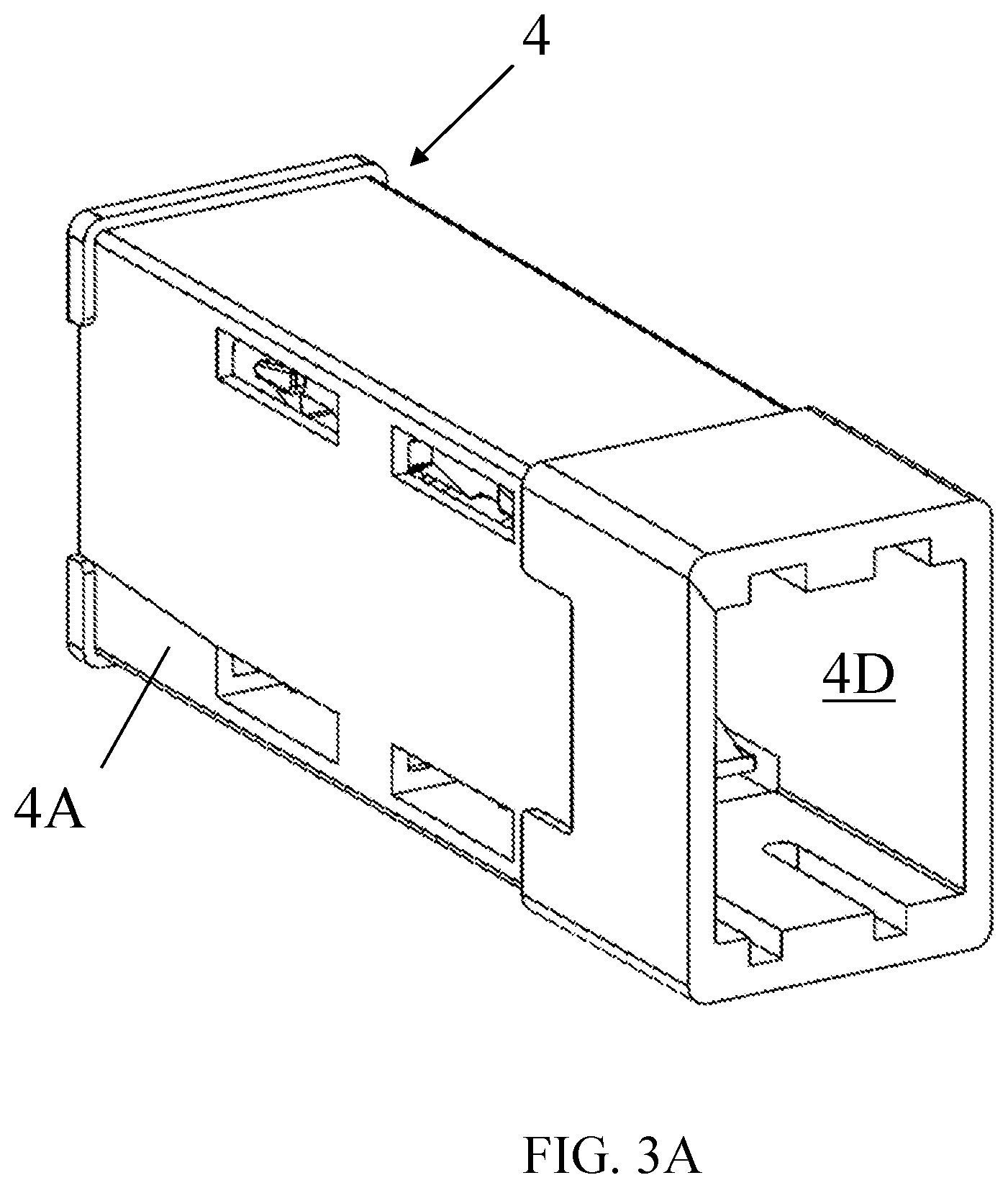 Patent US12504585 Figure 3 – Latch structure and optical receptacle thereof